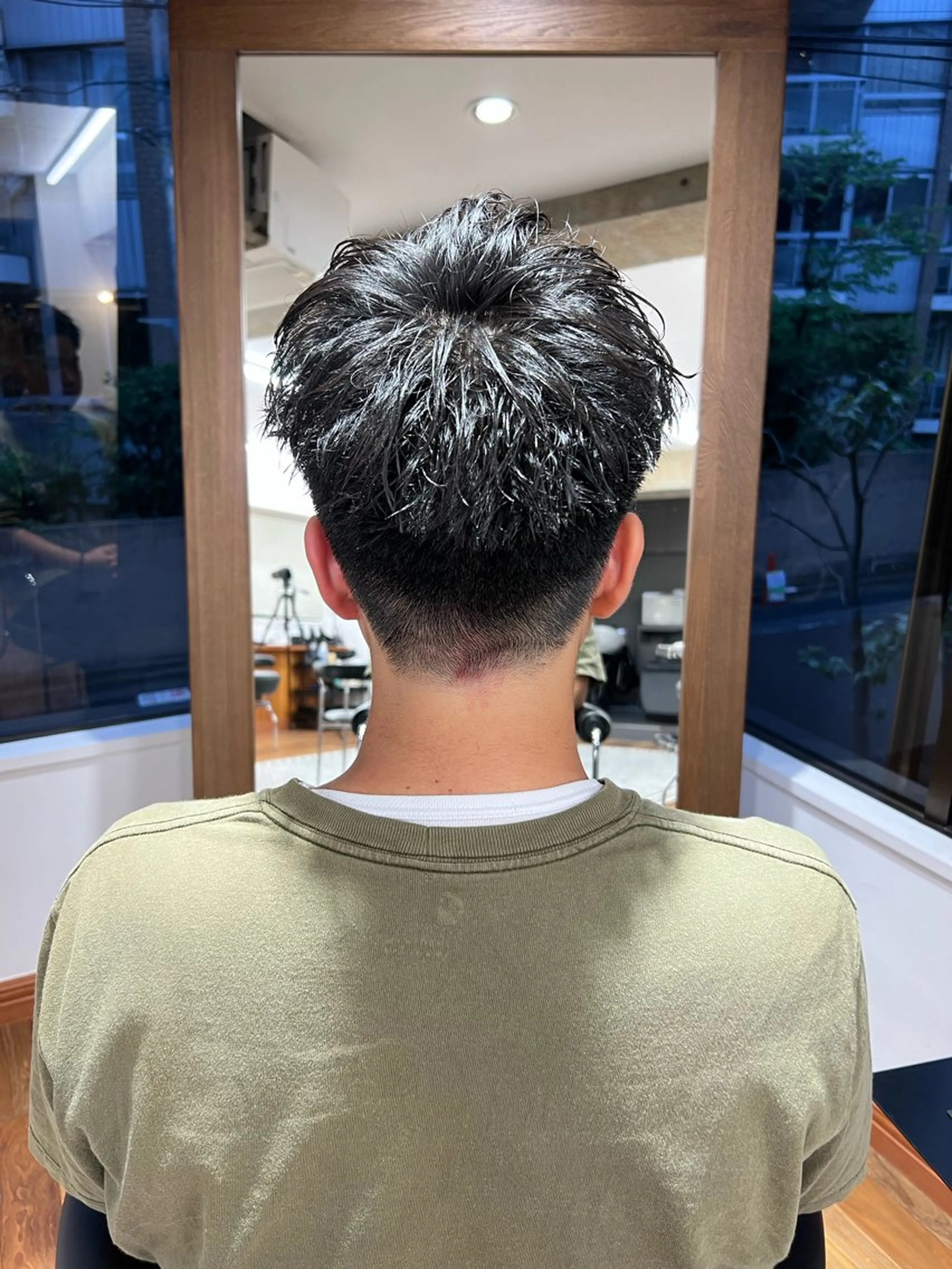 ショート メンズ メンズカット✂️ スキンフェード伊藤陸のヘアスタイル