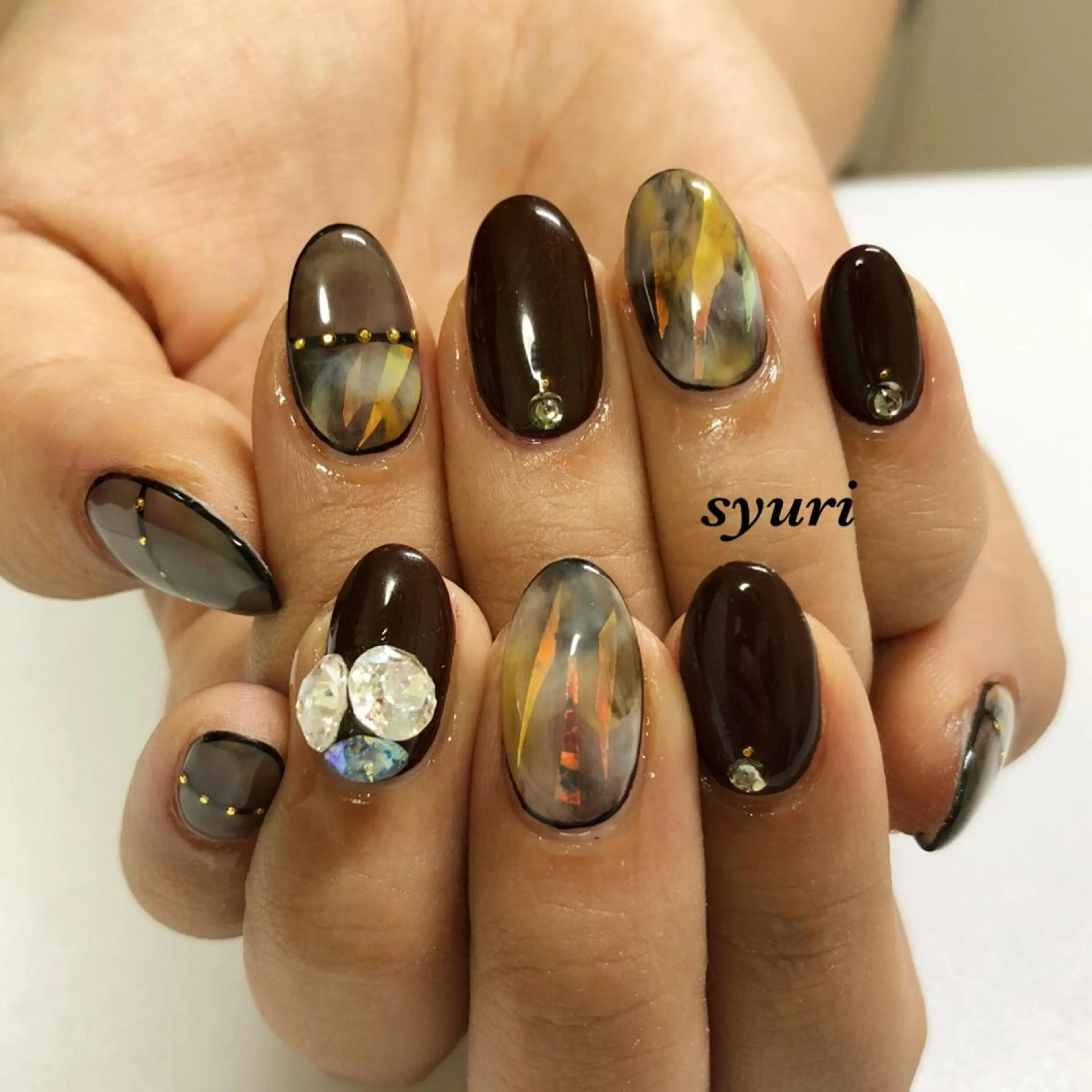 ネイル ハンドネイル syuri nailのネイルデザイン