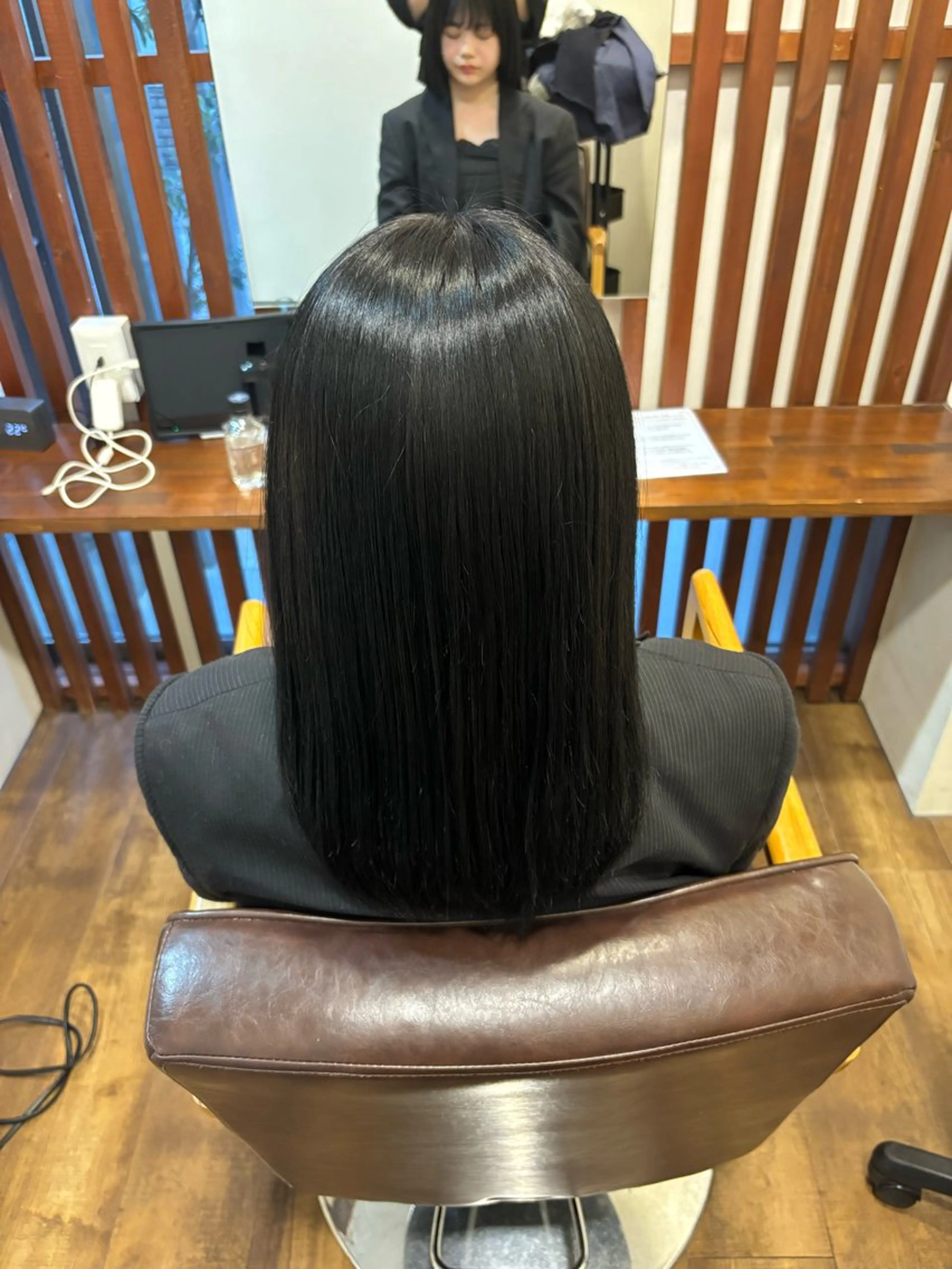 ミディアム 藤井 桃華のヘアスタイル