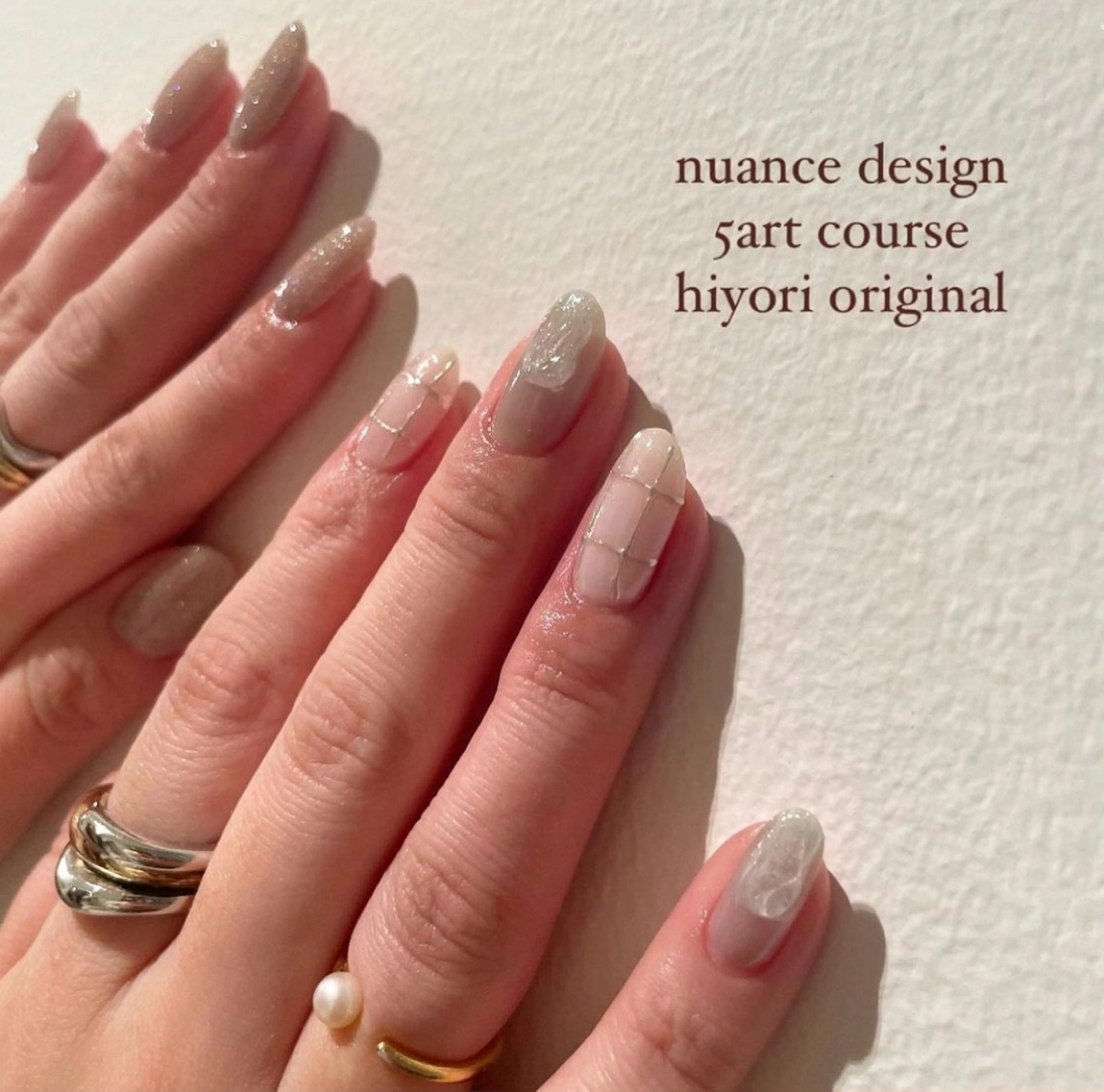 ネイル ニュアンスネイル ハンドネイル pétit所属・pétit hiyoriのネイルデザイン