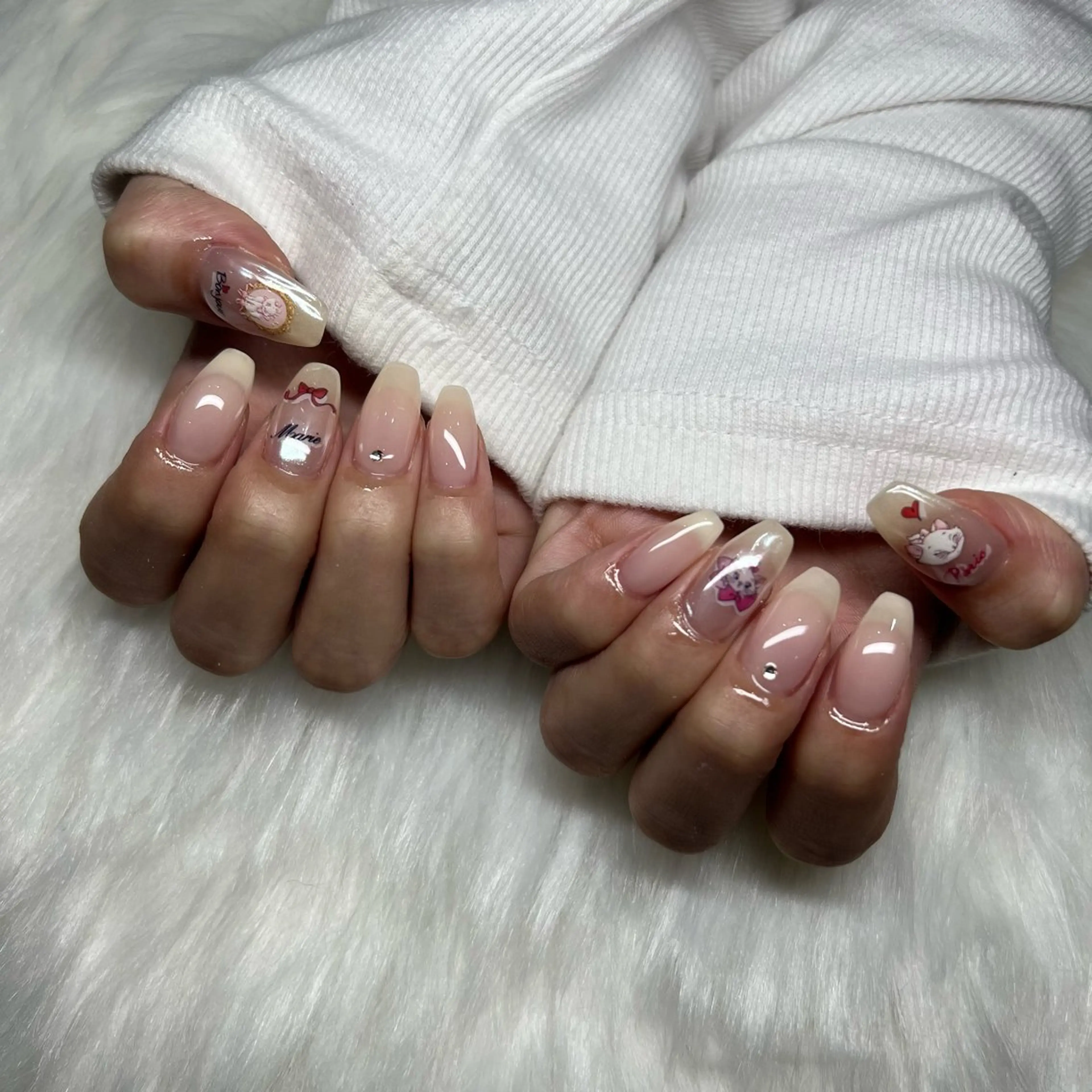 ネイル 持ち込み 鈴木 優希のネイルデザイン