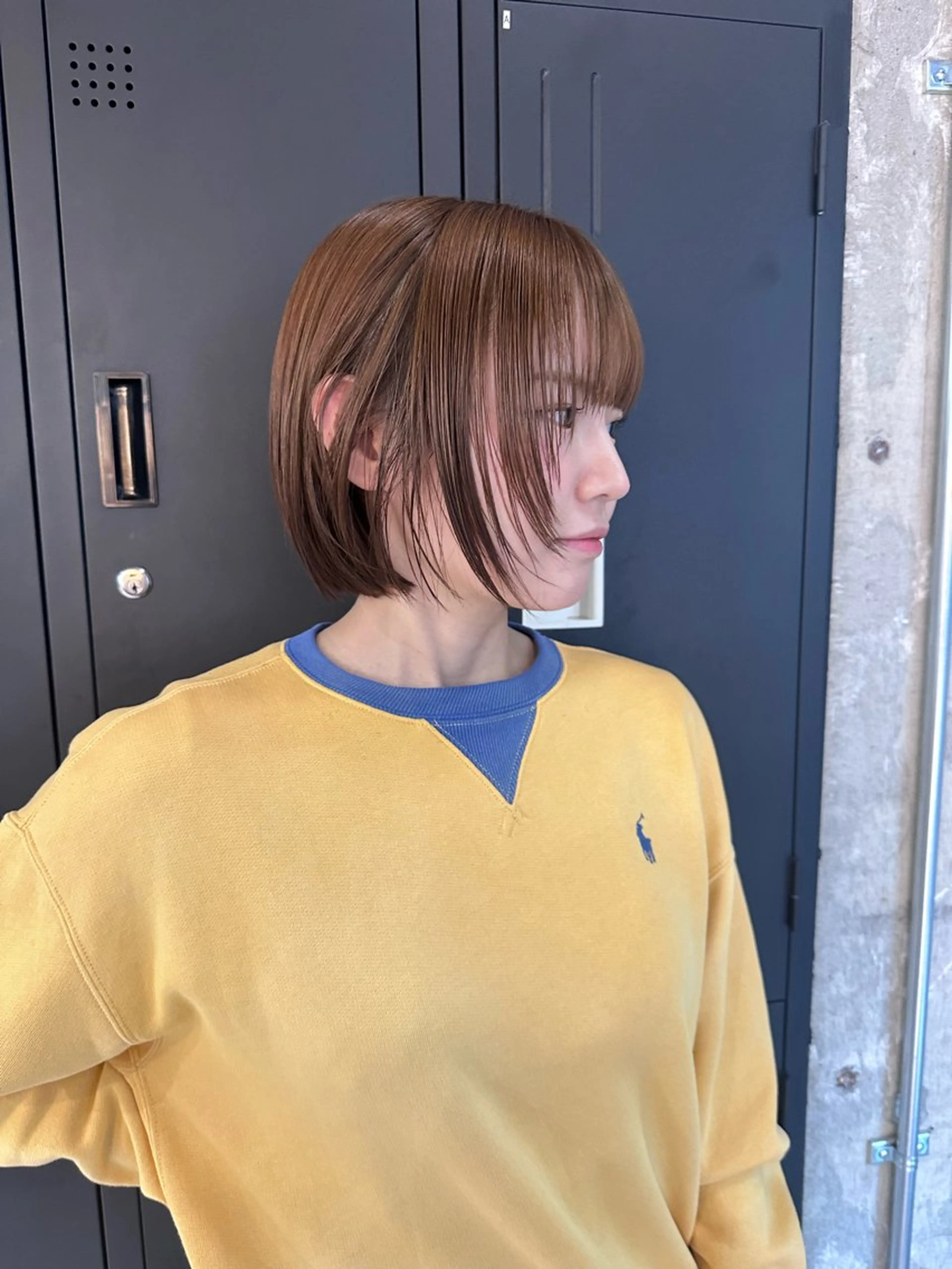 ショート カラー KAEDE🌺Wカ ラー/ホワイトカラーのヘアスタイル