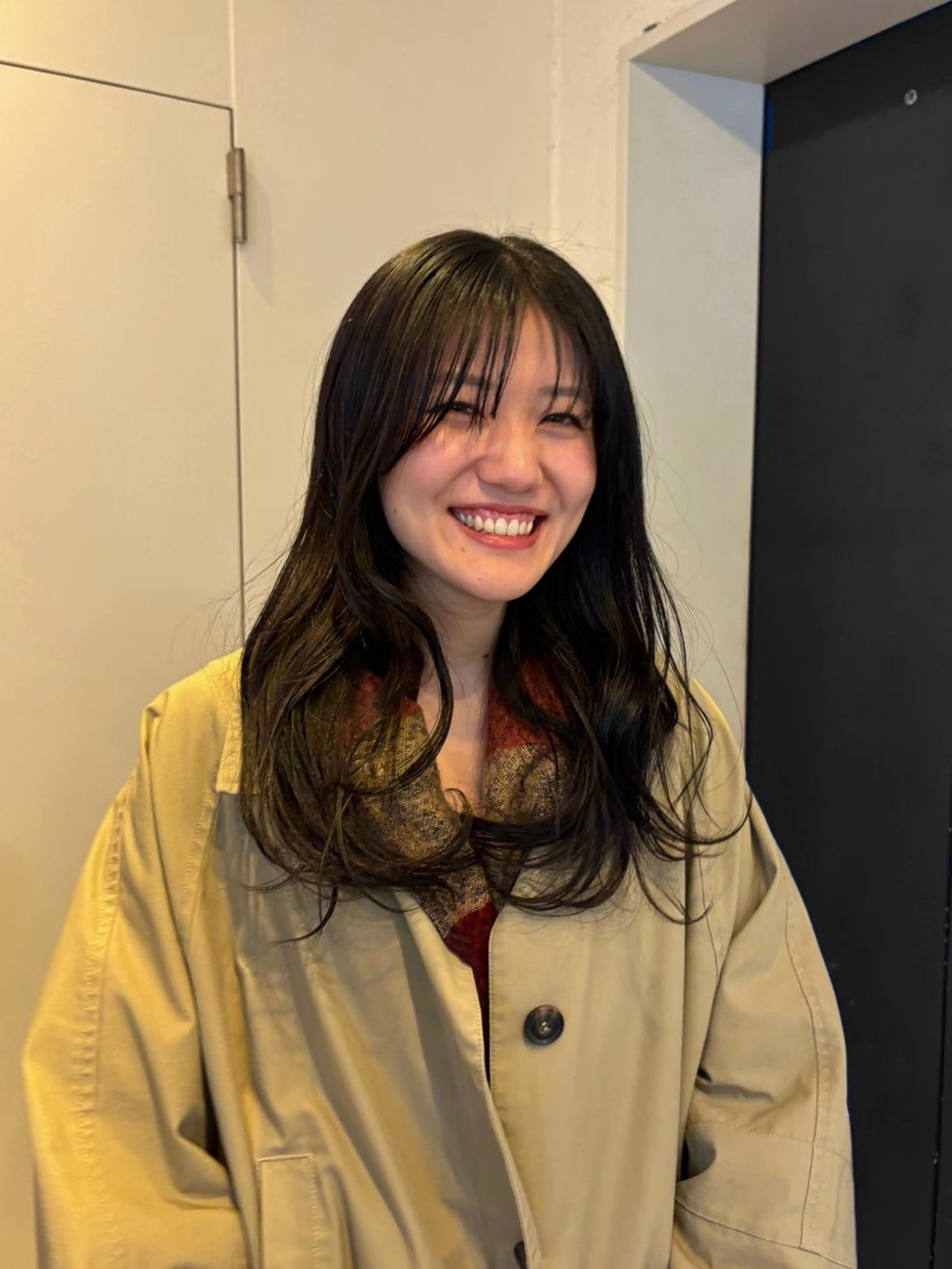 ロング カット トリートメント レディースカット🎀 NANAHAのヘアスタイル