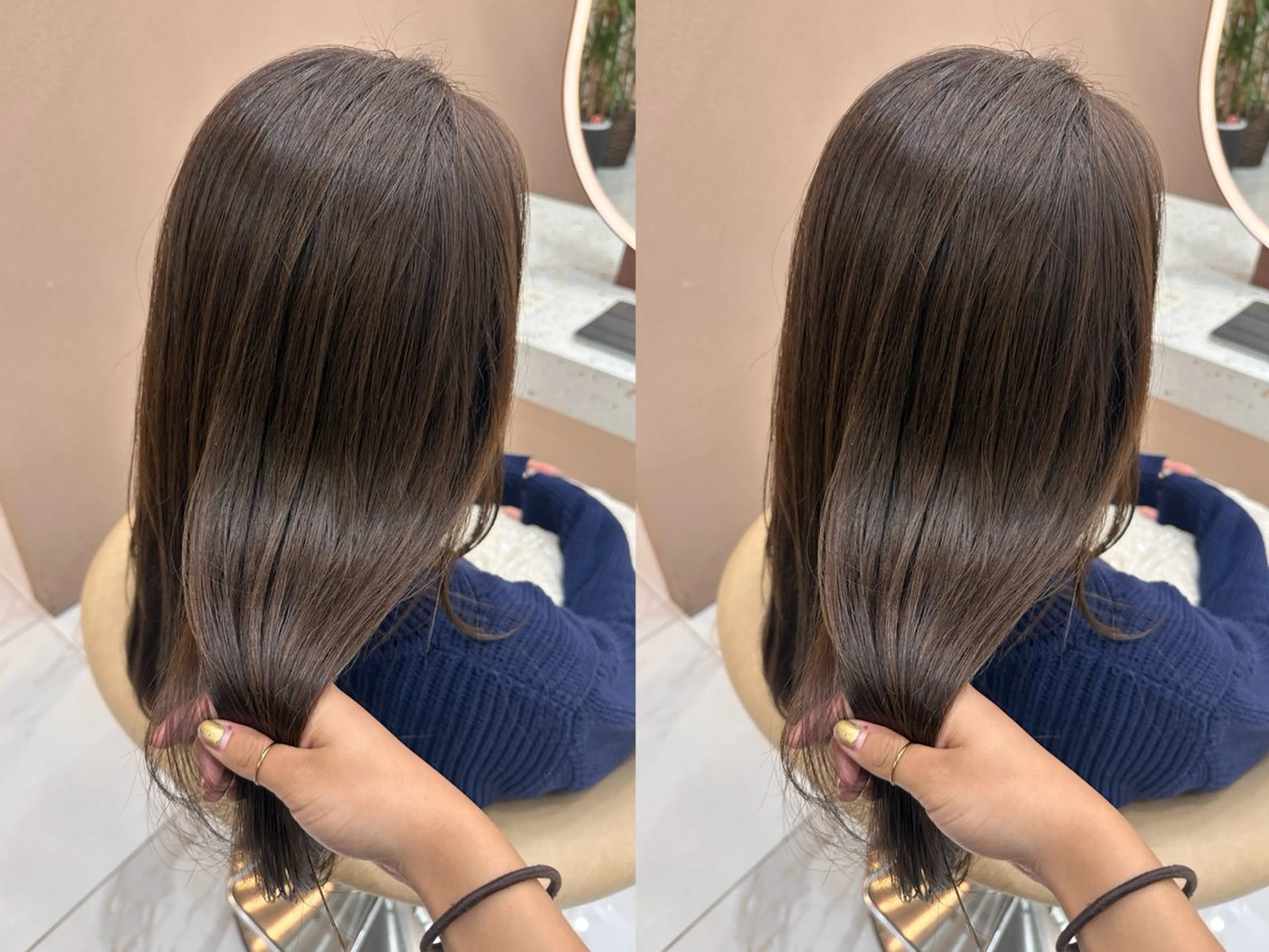 ミディアム カットモデル募集 長谷川のヘアスタイル