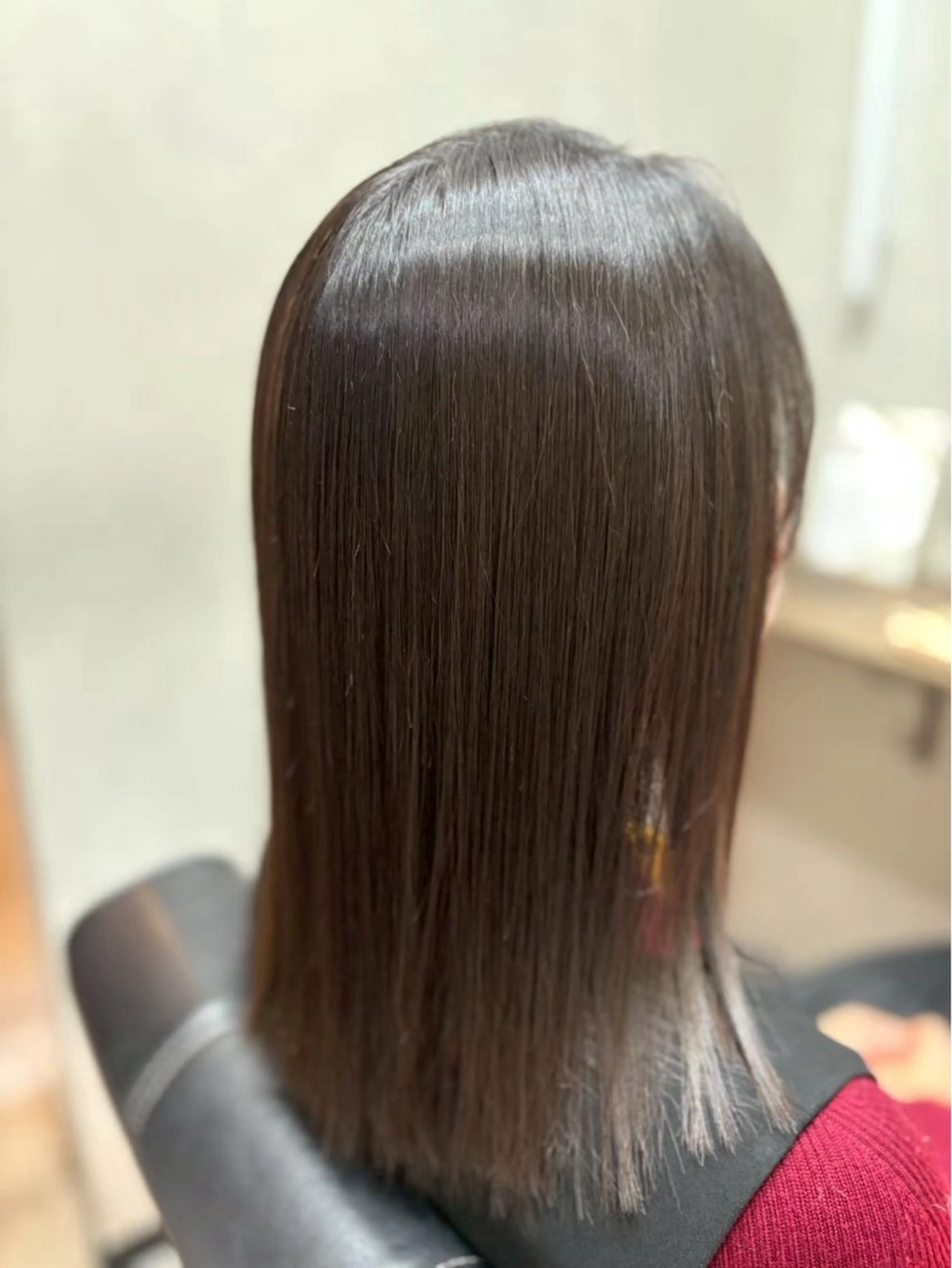 ミディアム カット トリートメント 白鳥 正孝のヘアスタイル