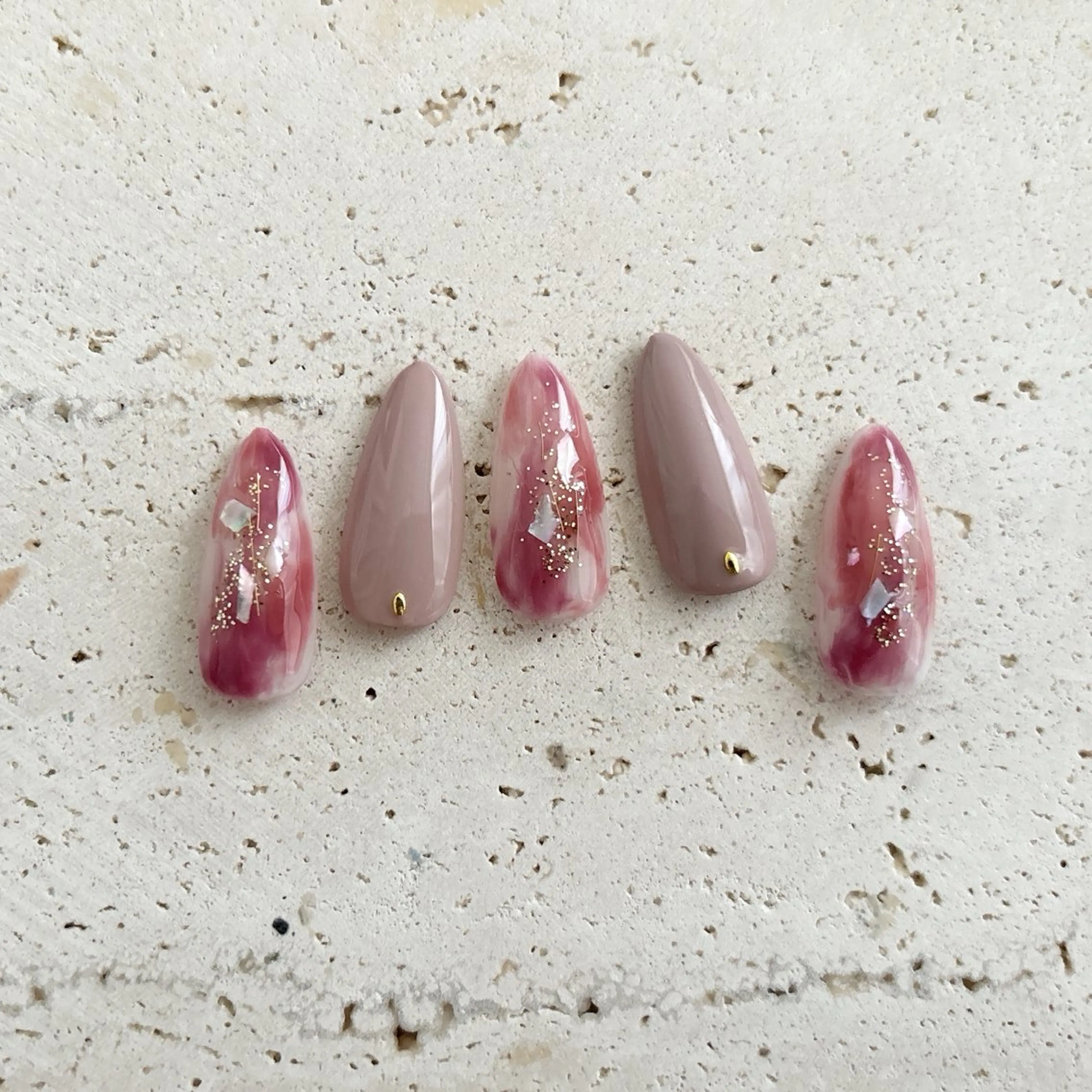 ネイル 愛川町 あんすりうむのネイルデザイン