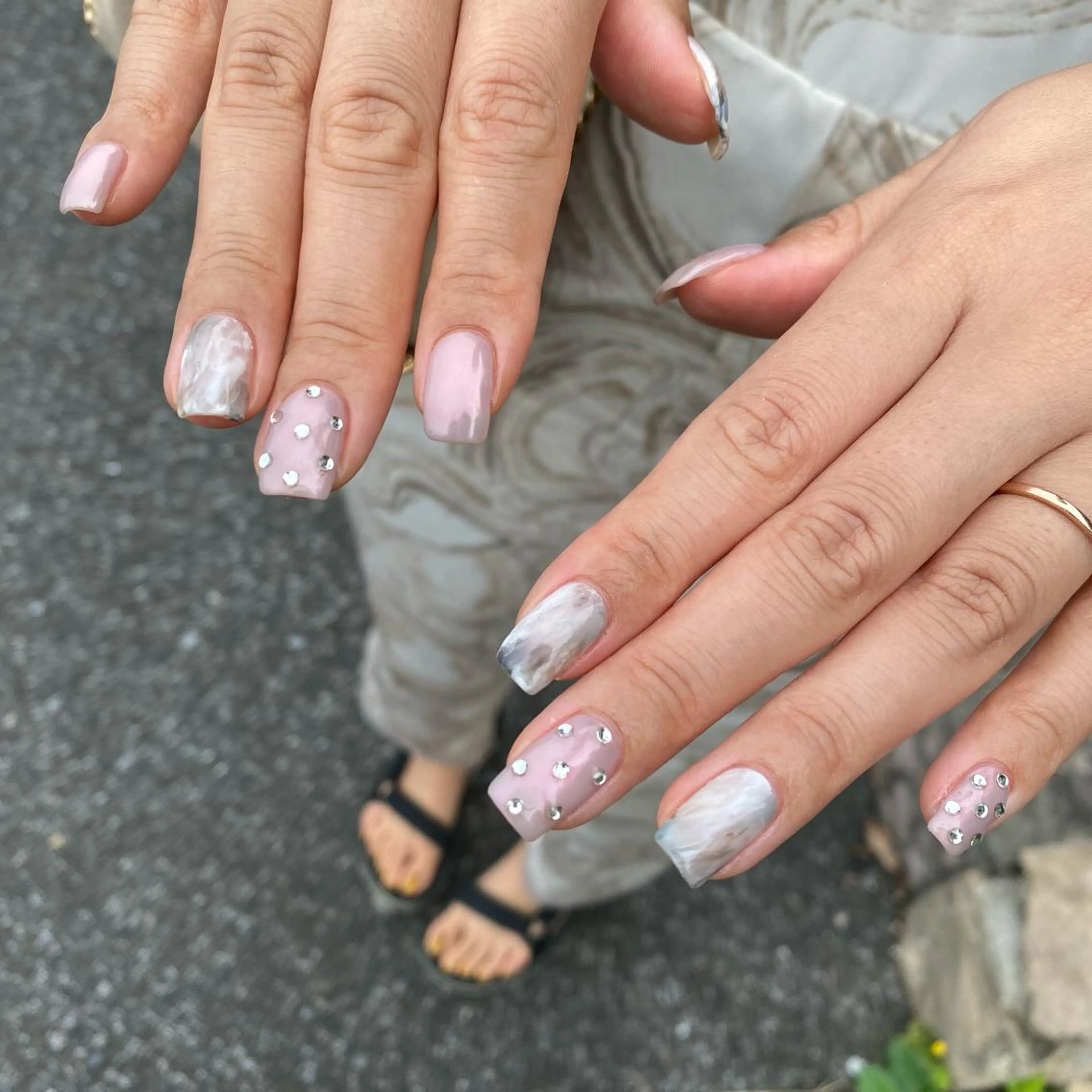 ネイル 下道 舞優のネイルデザイン