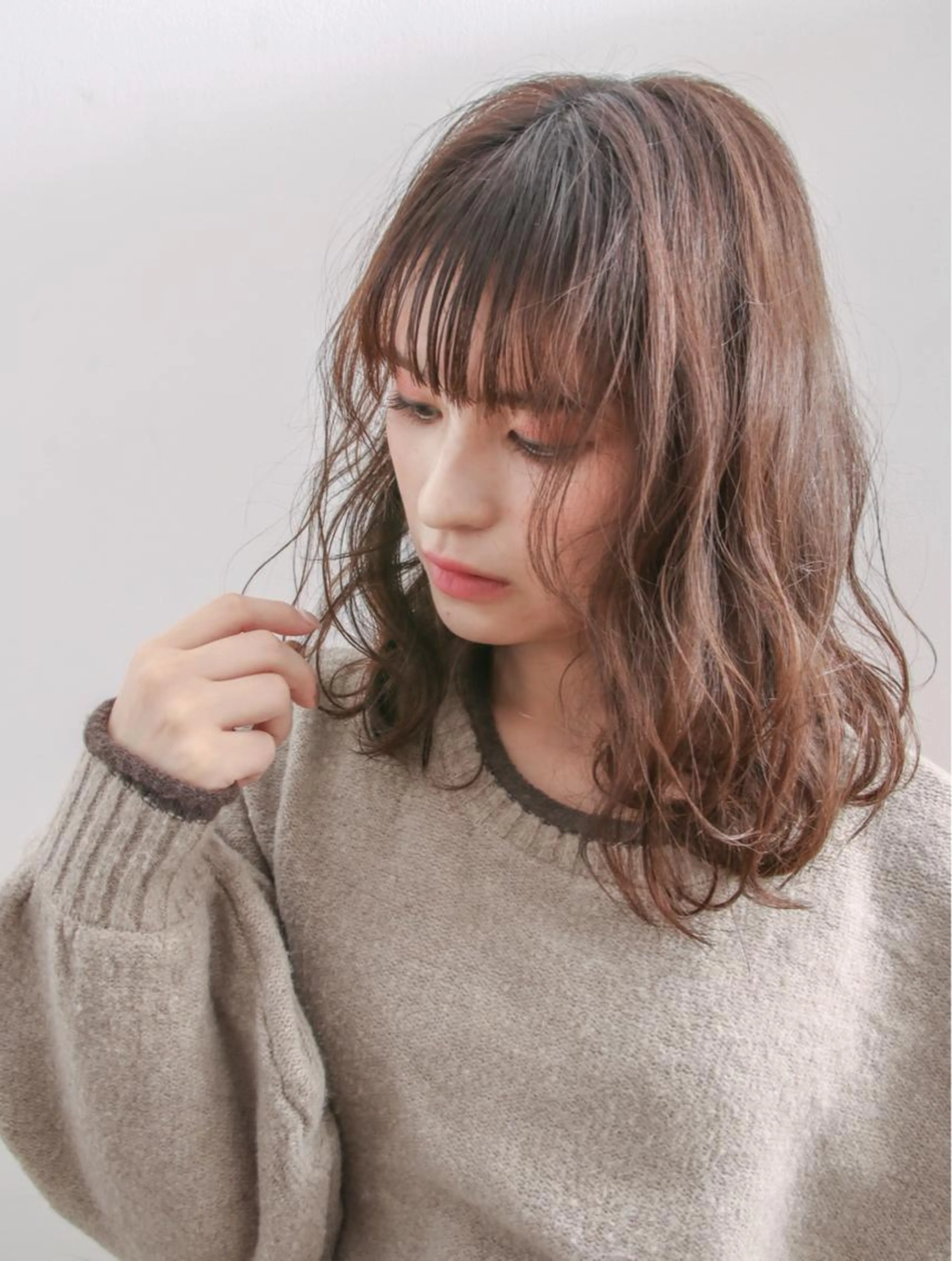 （流行りの韓国風ヘアも可）カット＋トリートメントの写真