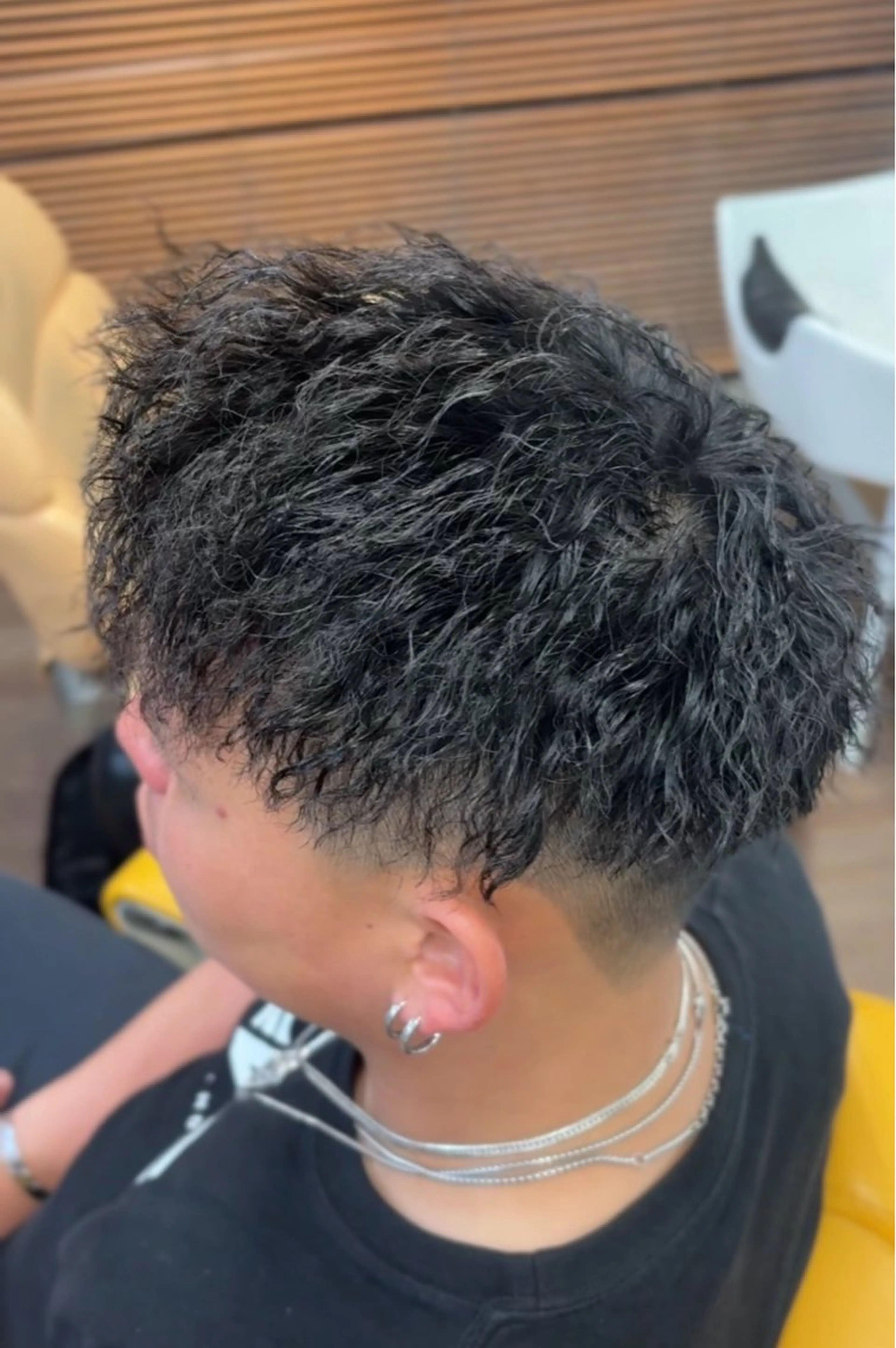 ショート パーマ メンズ カット パーマ 💈メンズカット 💈とーごのヘアスタイル