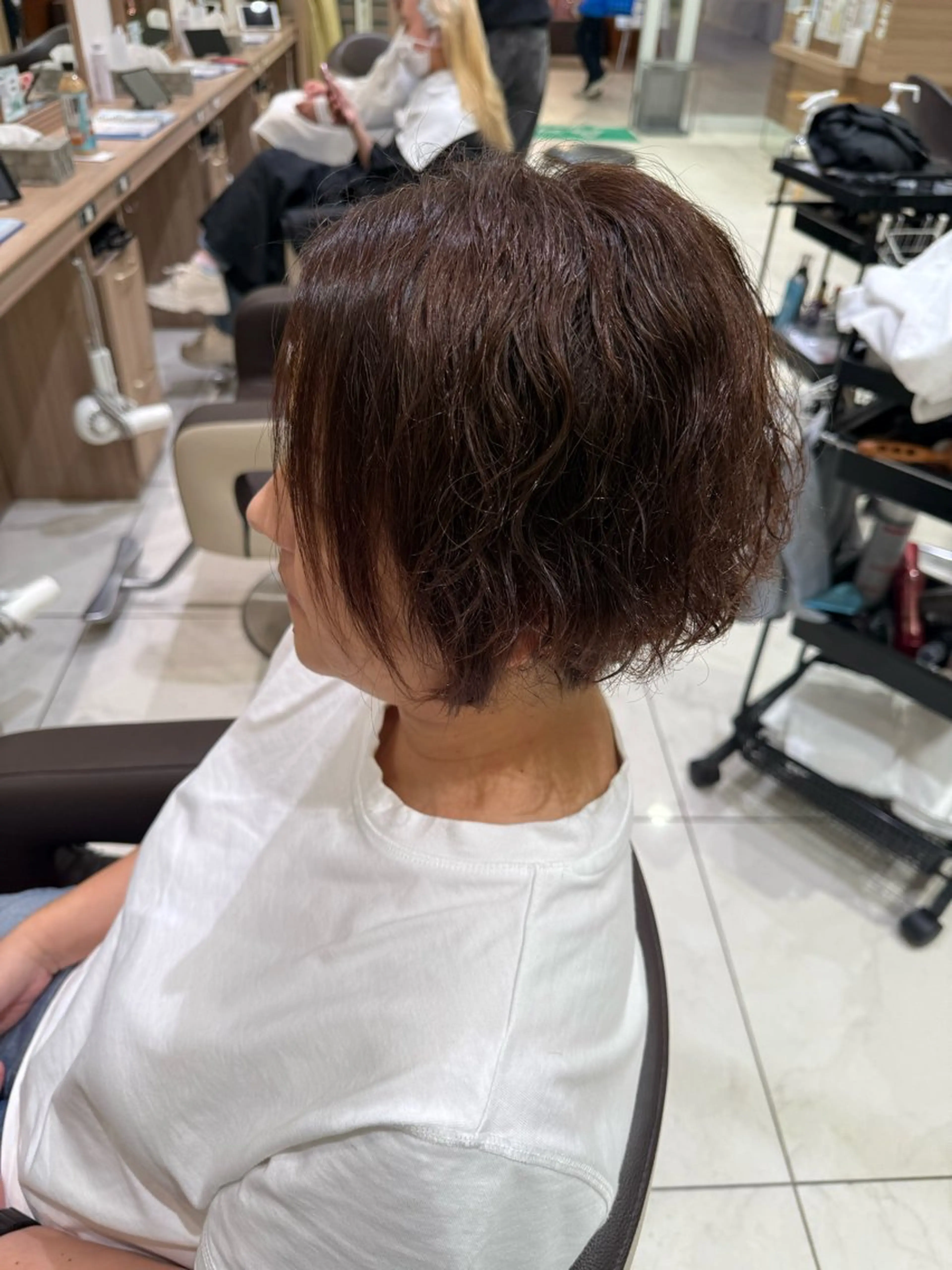 ショート カット パーマ 玉村 愛李 【ash 津田沼店】のヘアスタイル