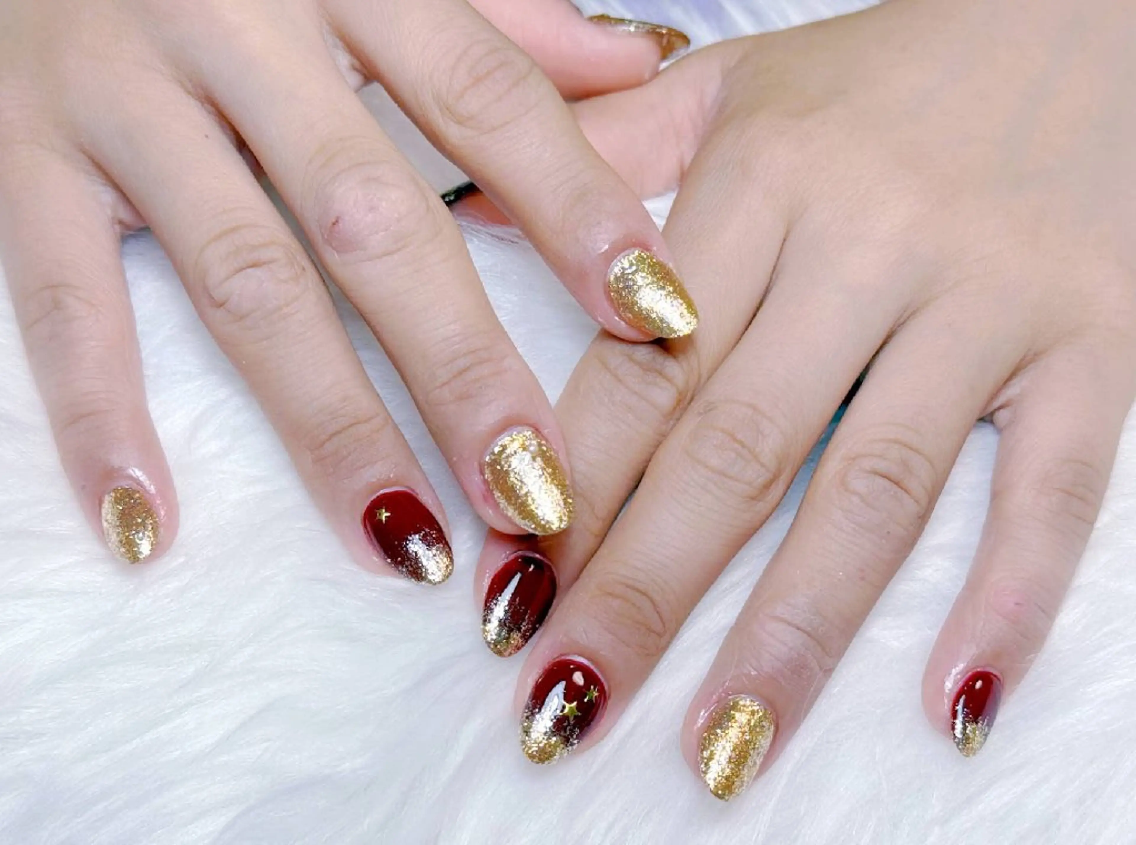 ネイル 小島 阿佑美のネイルデザイン