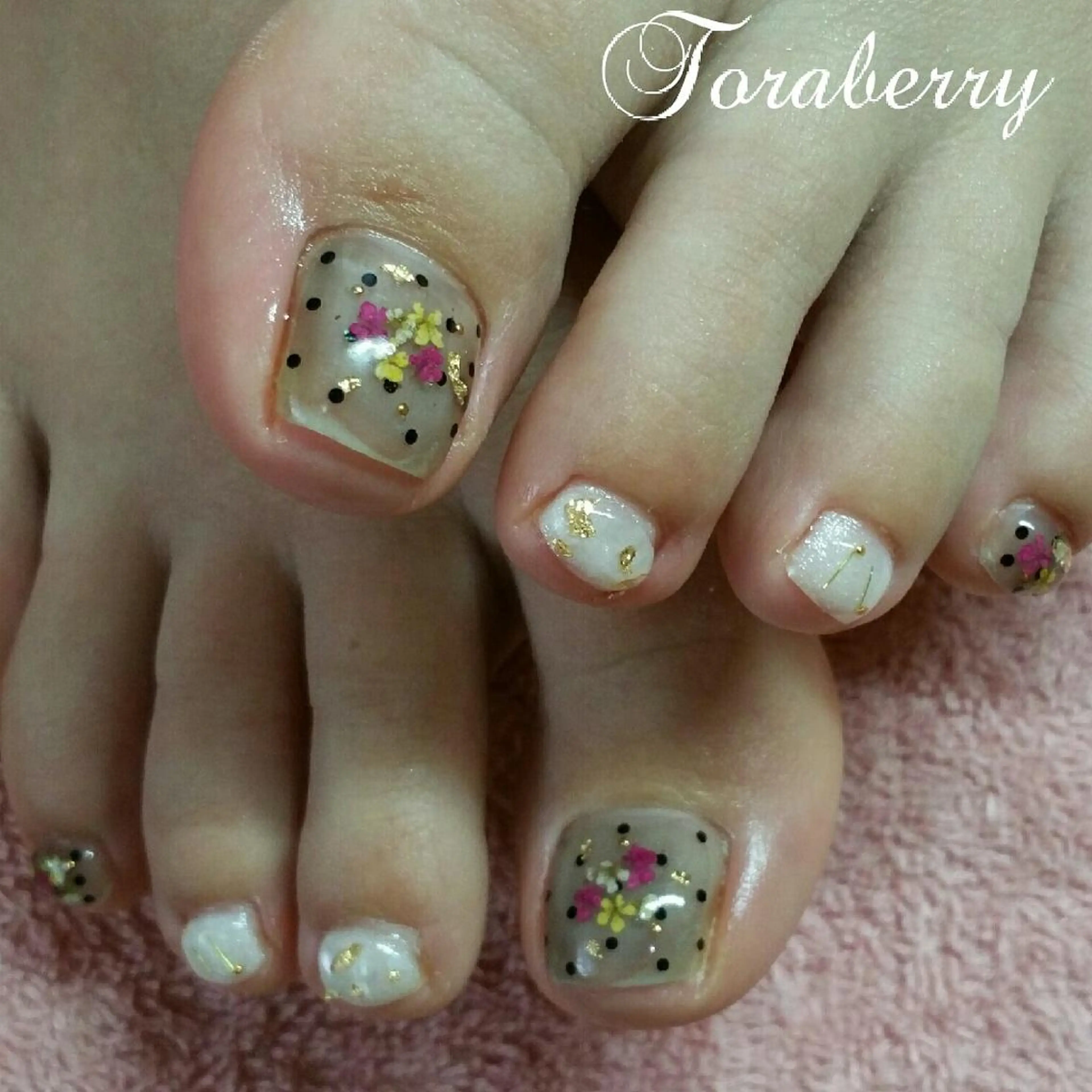 ネイル フットネイル ネイリスト なつみのネイルデザイン