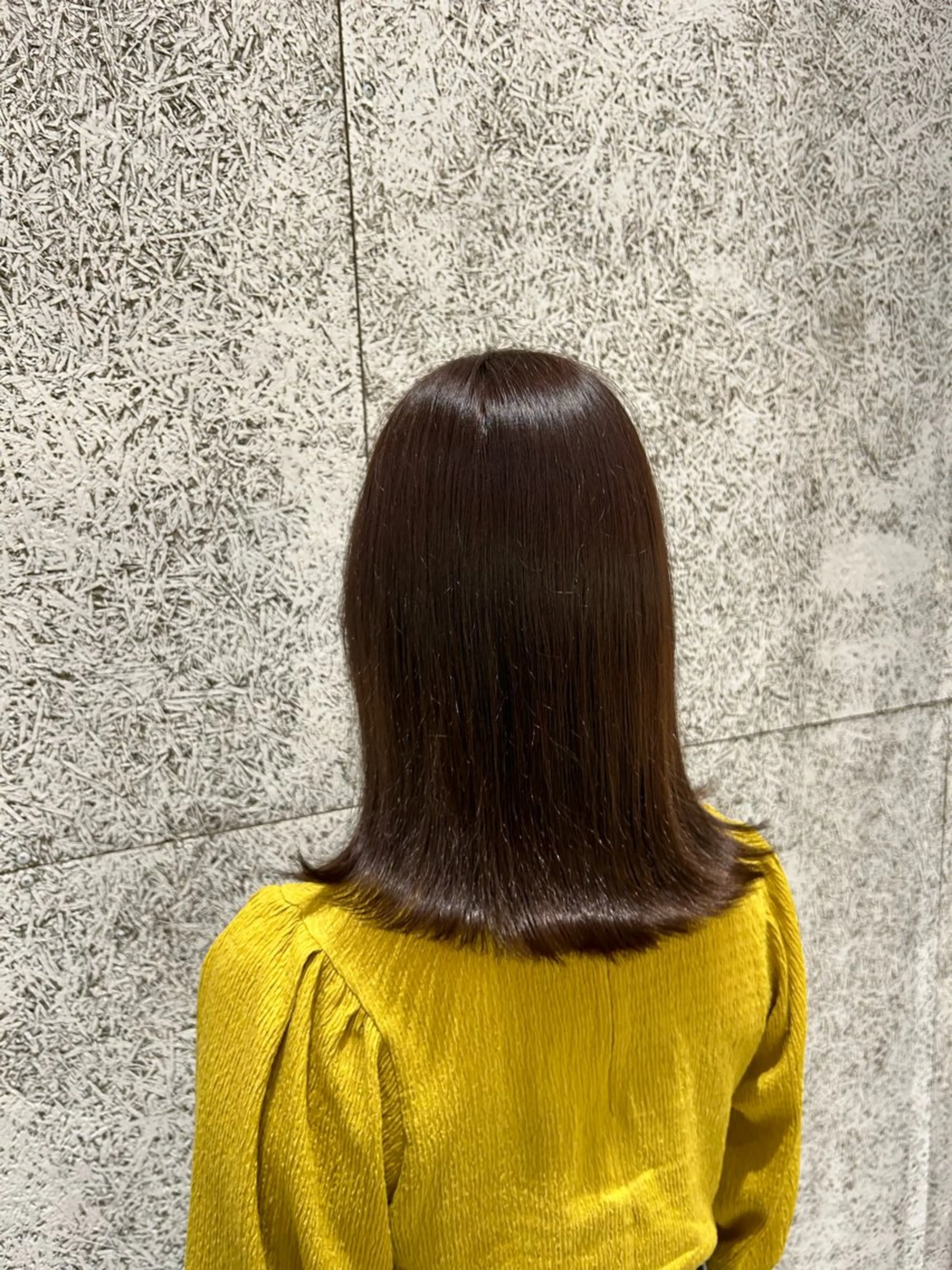 カラー ブラウンカラー TEMIL HAIR 彩弥のヘアスタイル