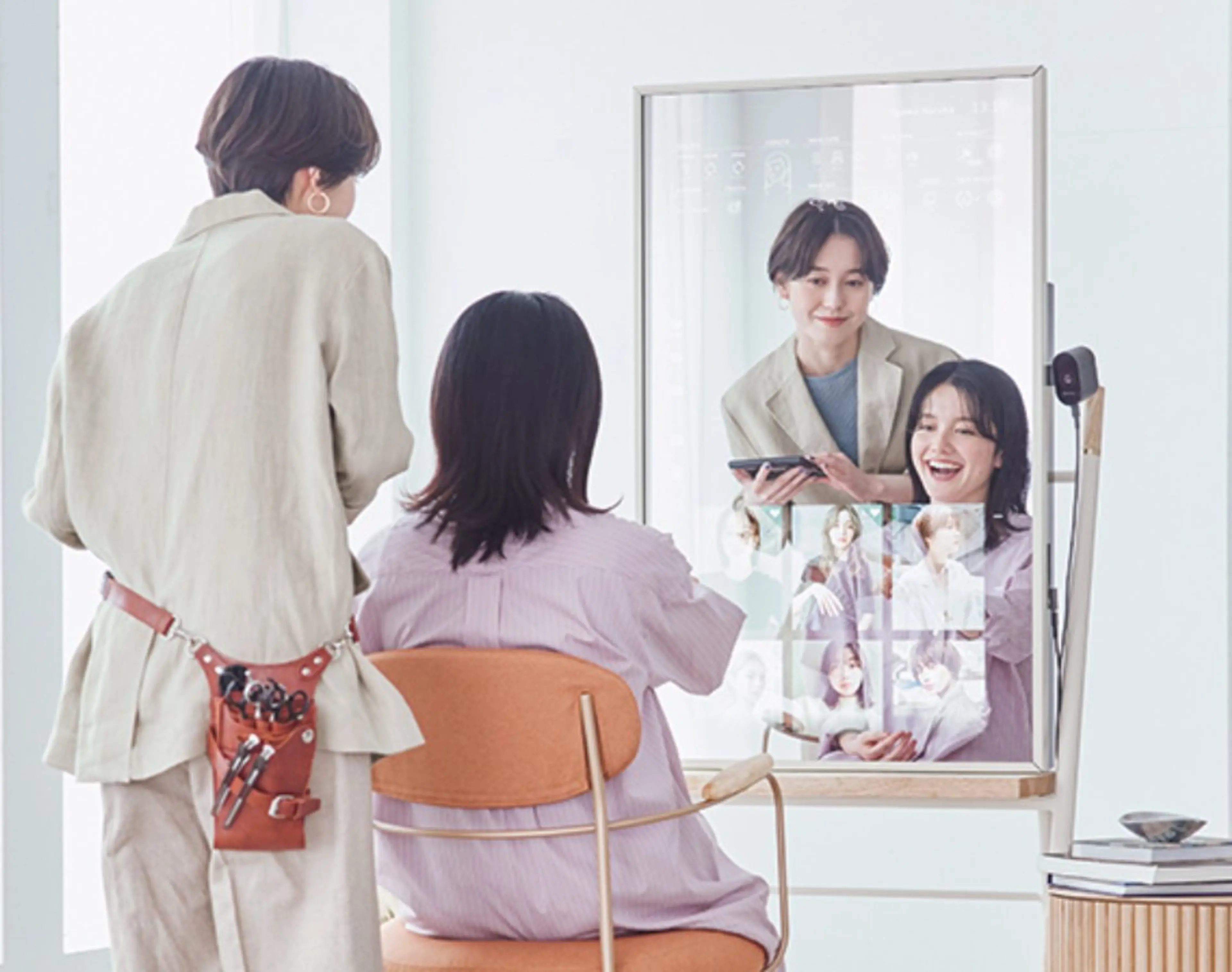 4シーズンパーソナルカラー診断＋顔タイプ診断の写真