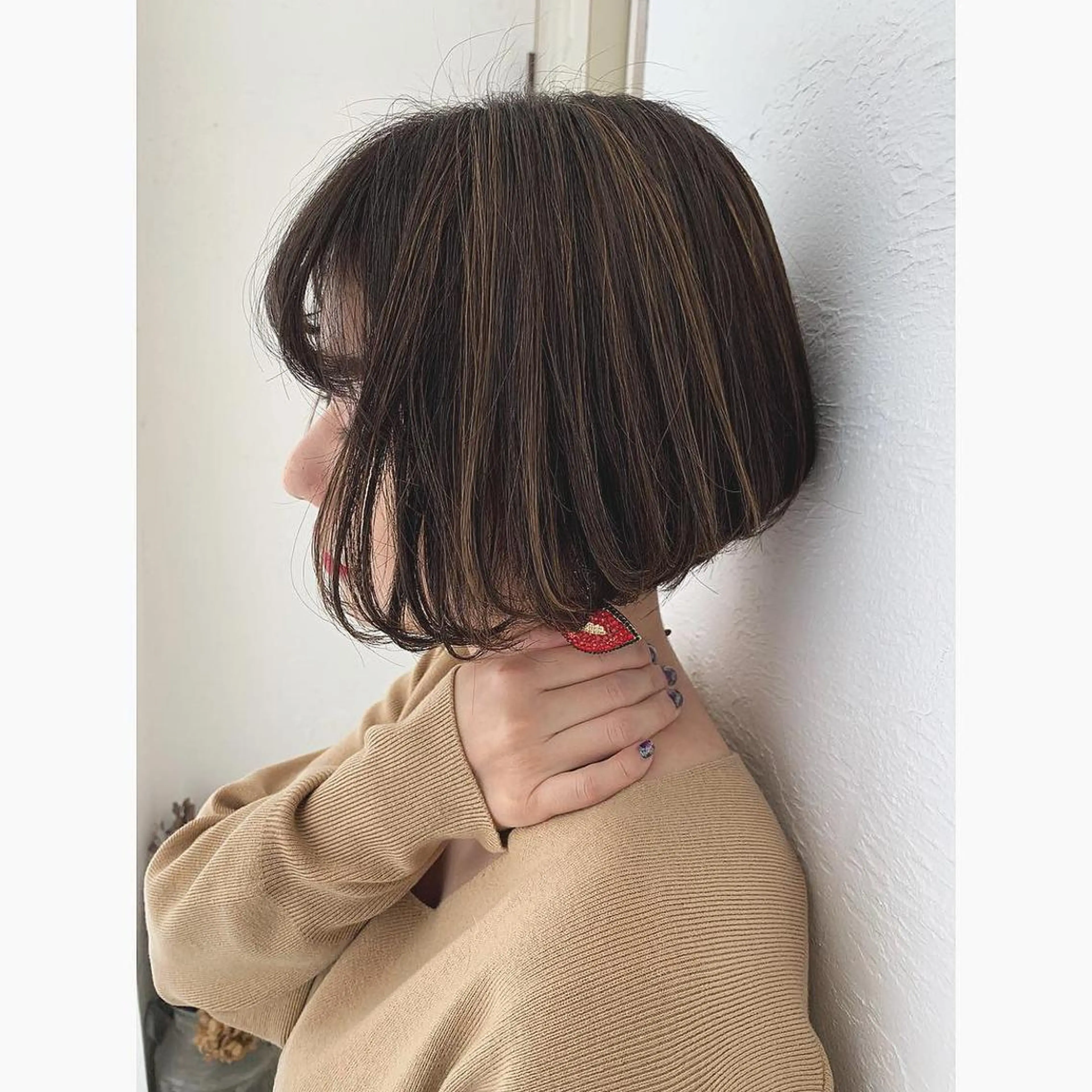 ショート カラー fio マナミのヘアスタイル