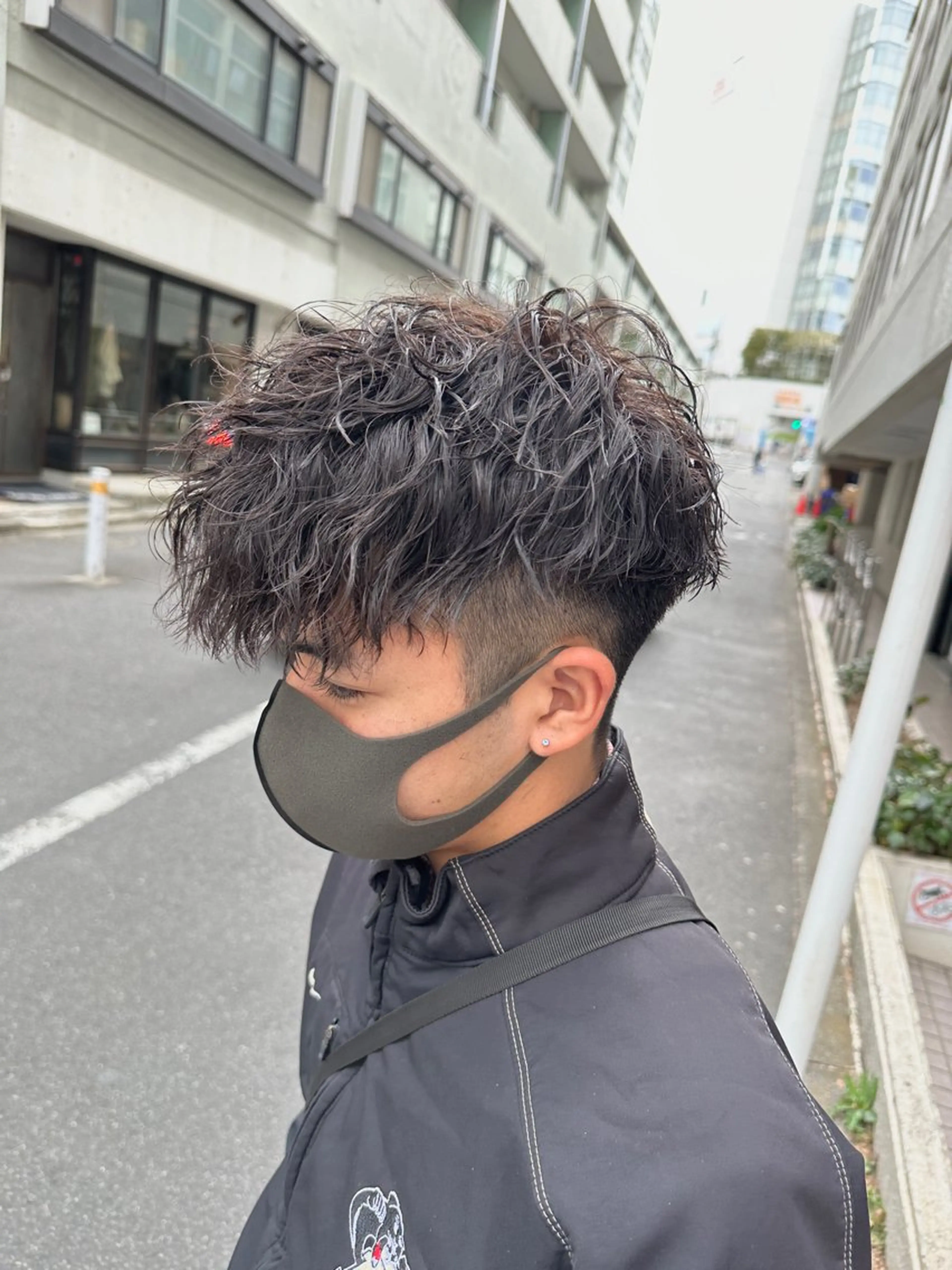 ショート パーマ メンズ 【メンズサロン】 BLUCK 横浜のヘアスタイル