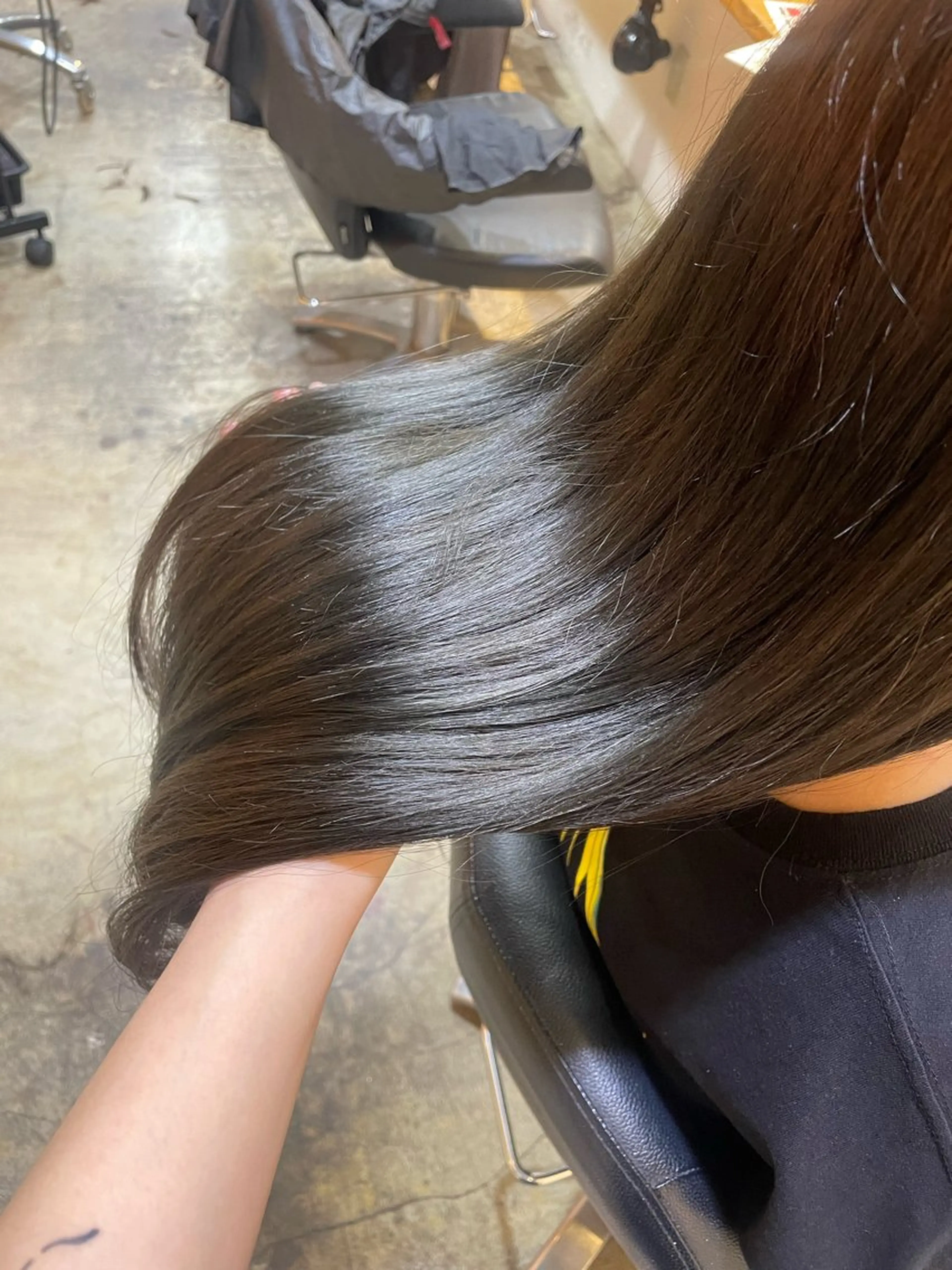 ミディアム カラー 韓国ヘア/wカラー レイヤー/RIN🎀のヘアスタイル