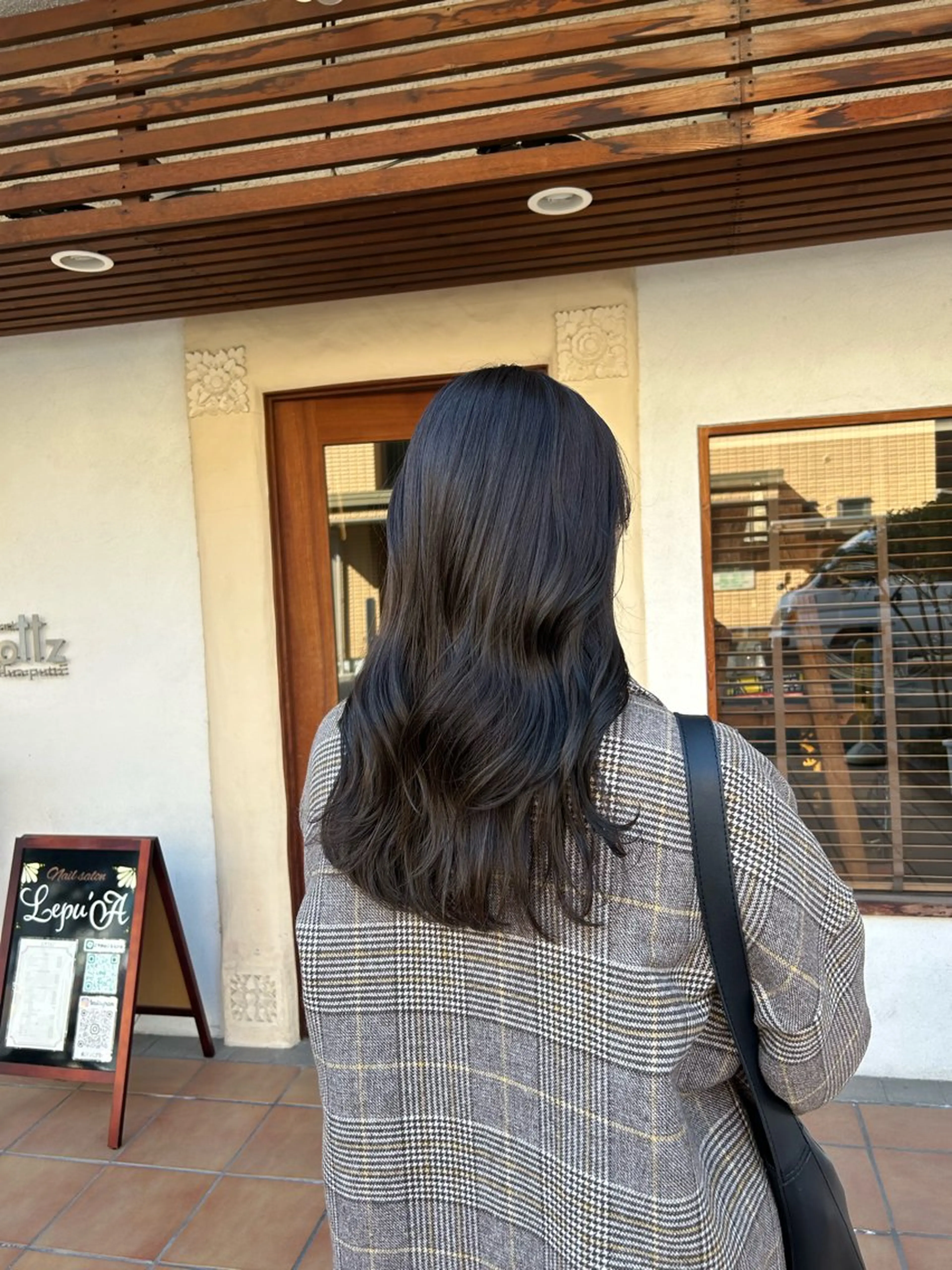 ロング カラー カット ヘアカラー トリートメント ヘッドスパ putri 川邉 優花のヘアスタイル