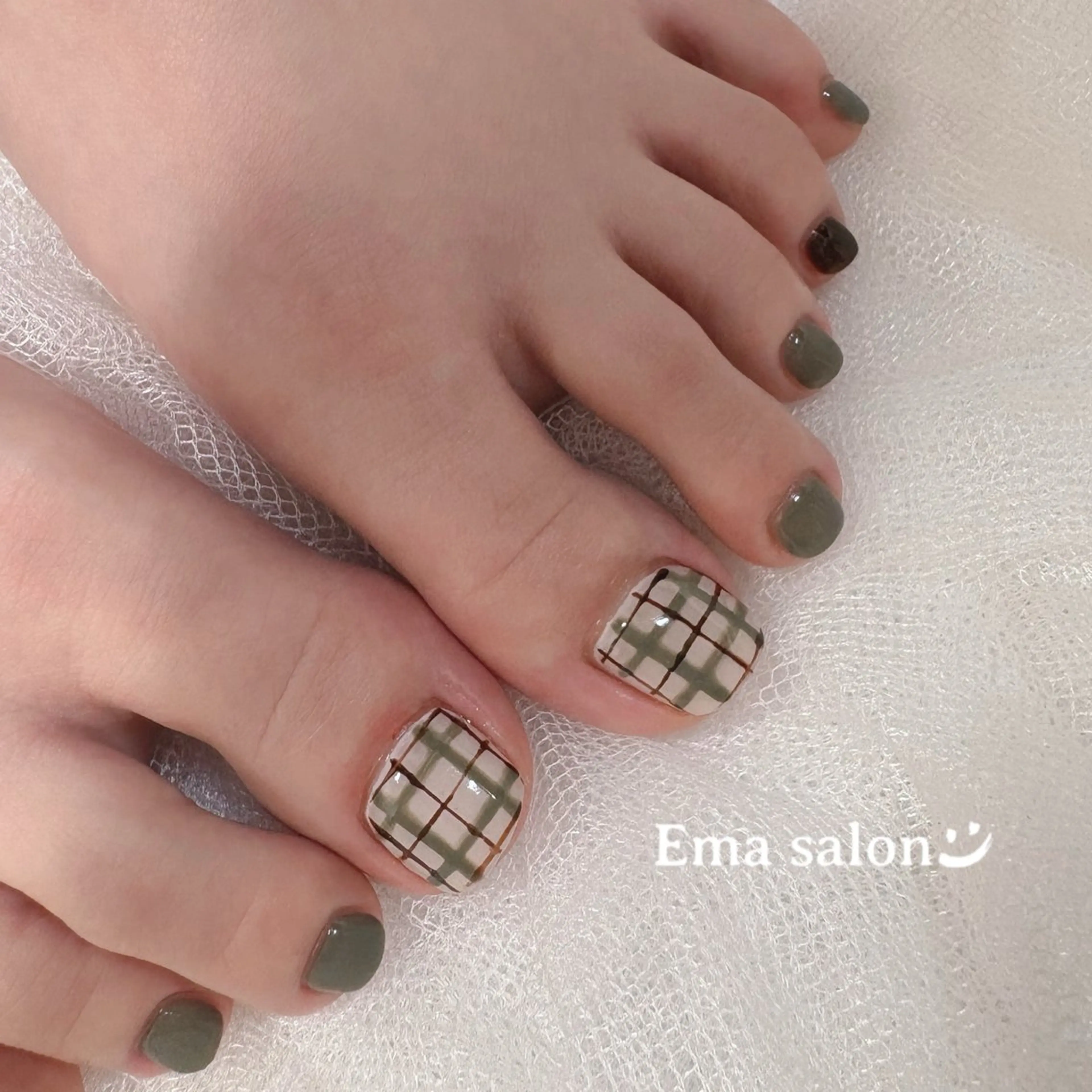 ネイル フットネイル Ema salon satomiのネイルデザイン