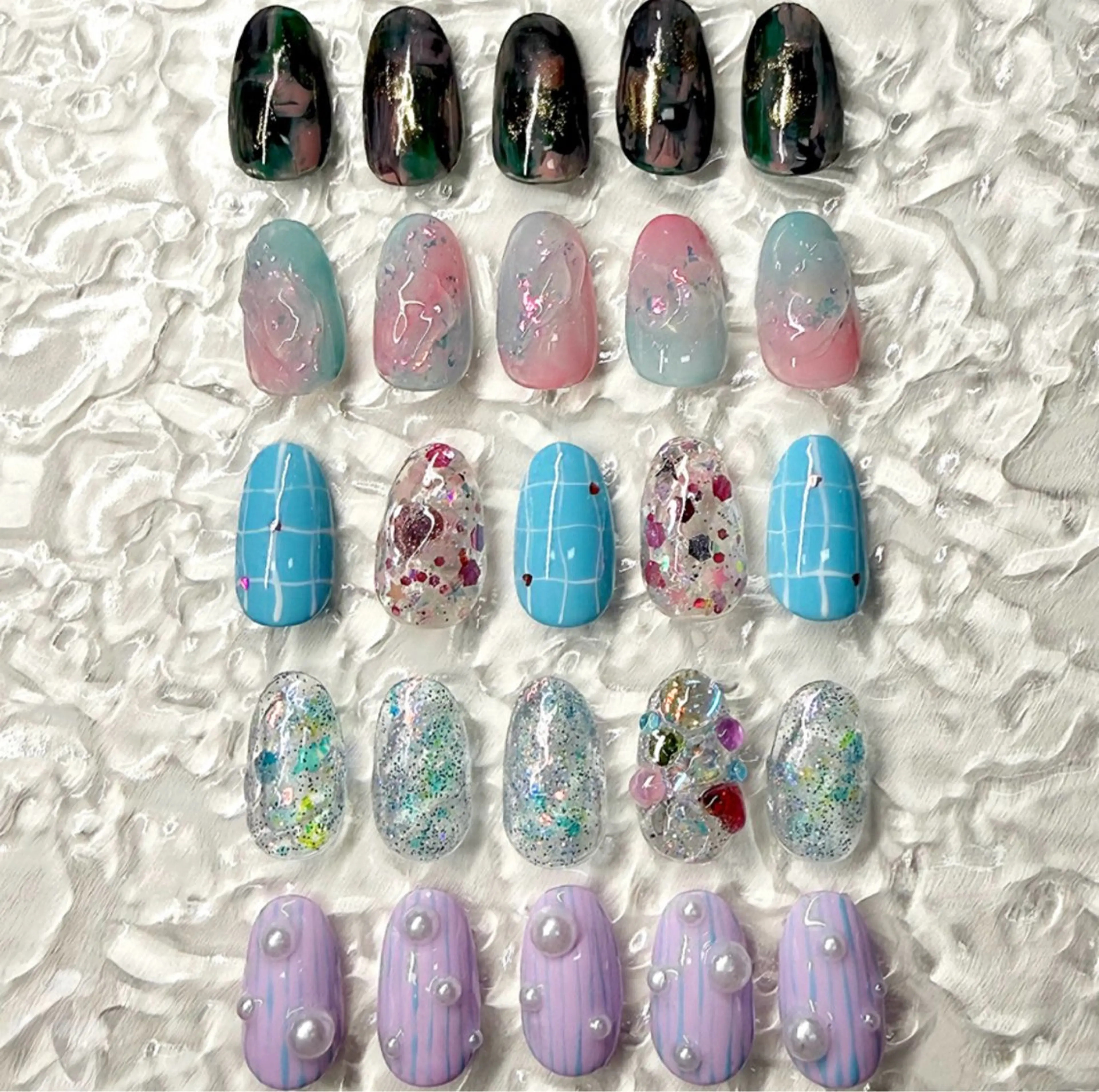 ハンドネイル 定額デザイン(オフ無し)の写真