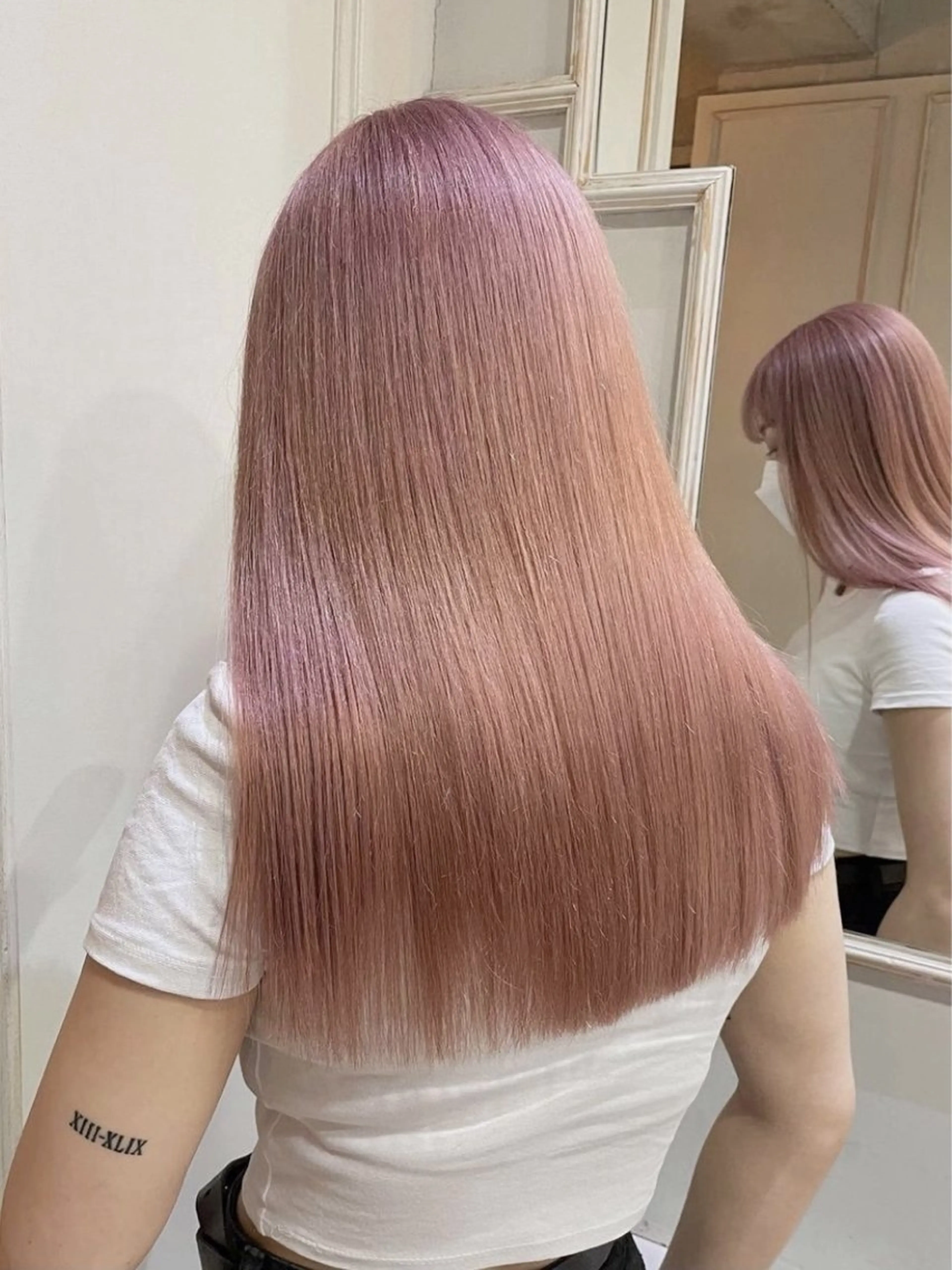 ロング ヘアカラー トリートメント 🧃Kawakami kotomi🧃のヘアスタイル