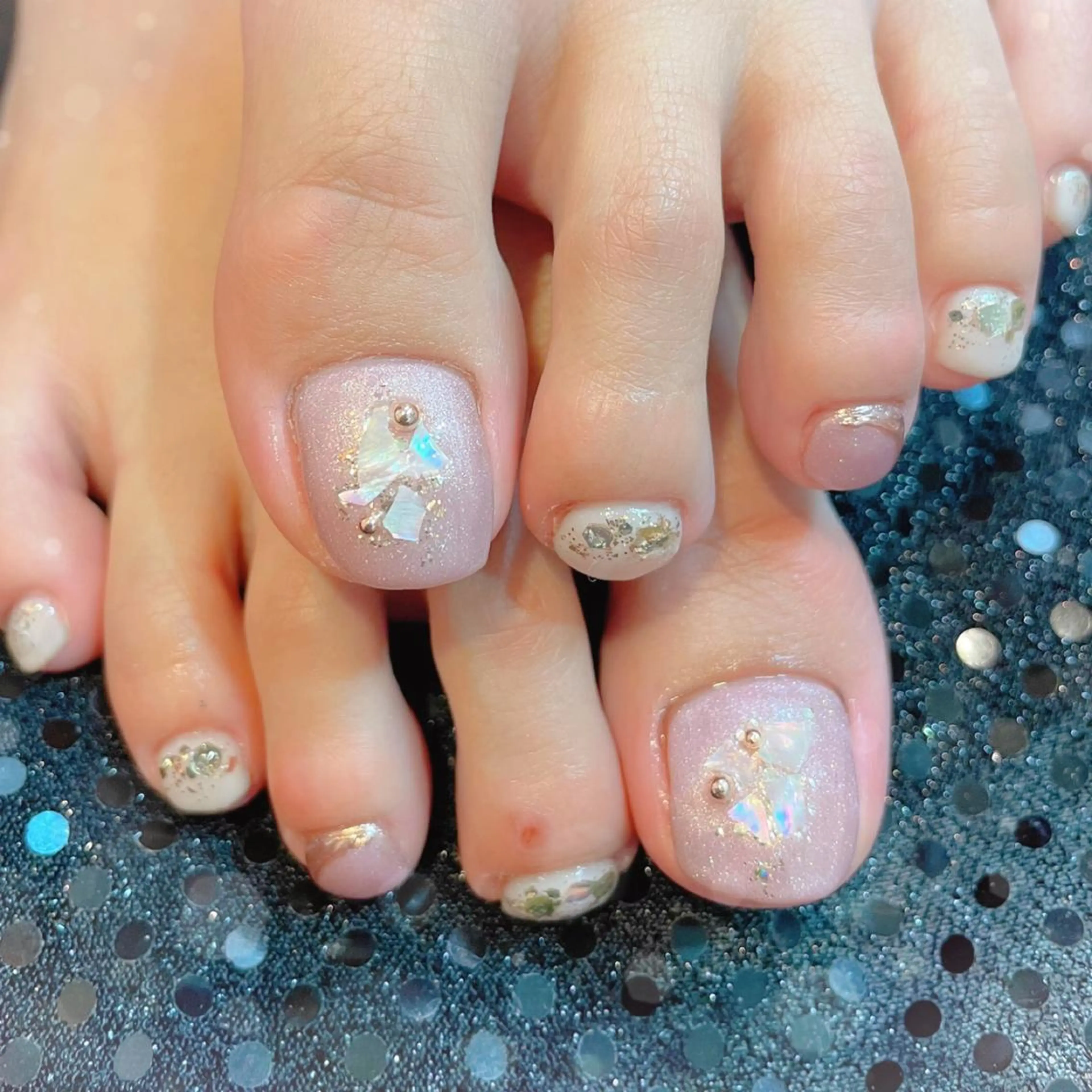 ネイル フットネイル MoON...❤︎ MeGuのネイルデザイン