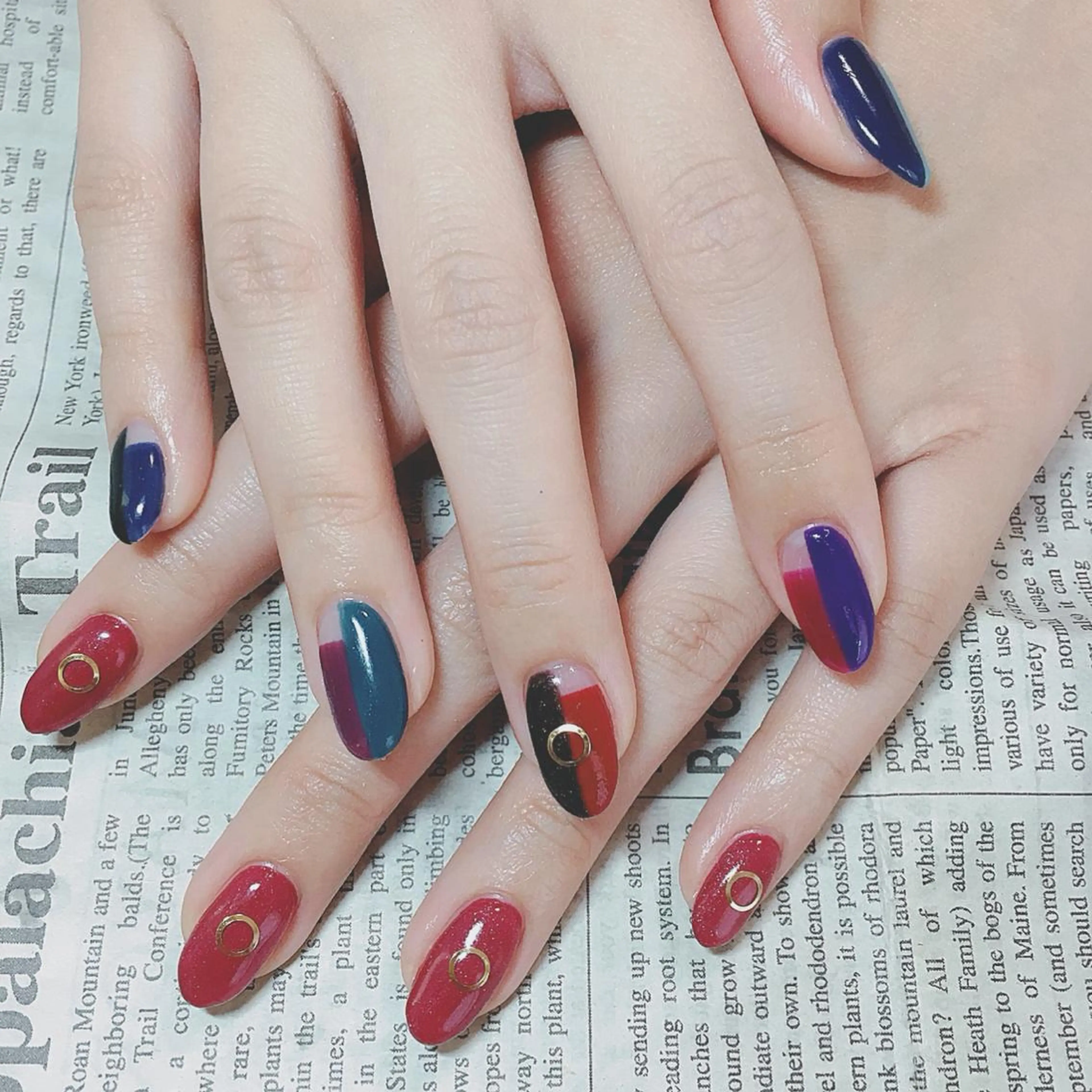 ネイル ハンドネイル ハンドケア 森山 舞のネイルデザイン