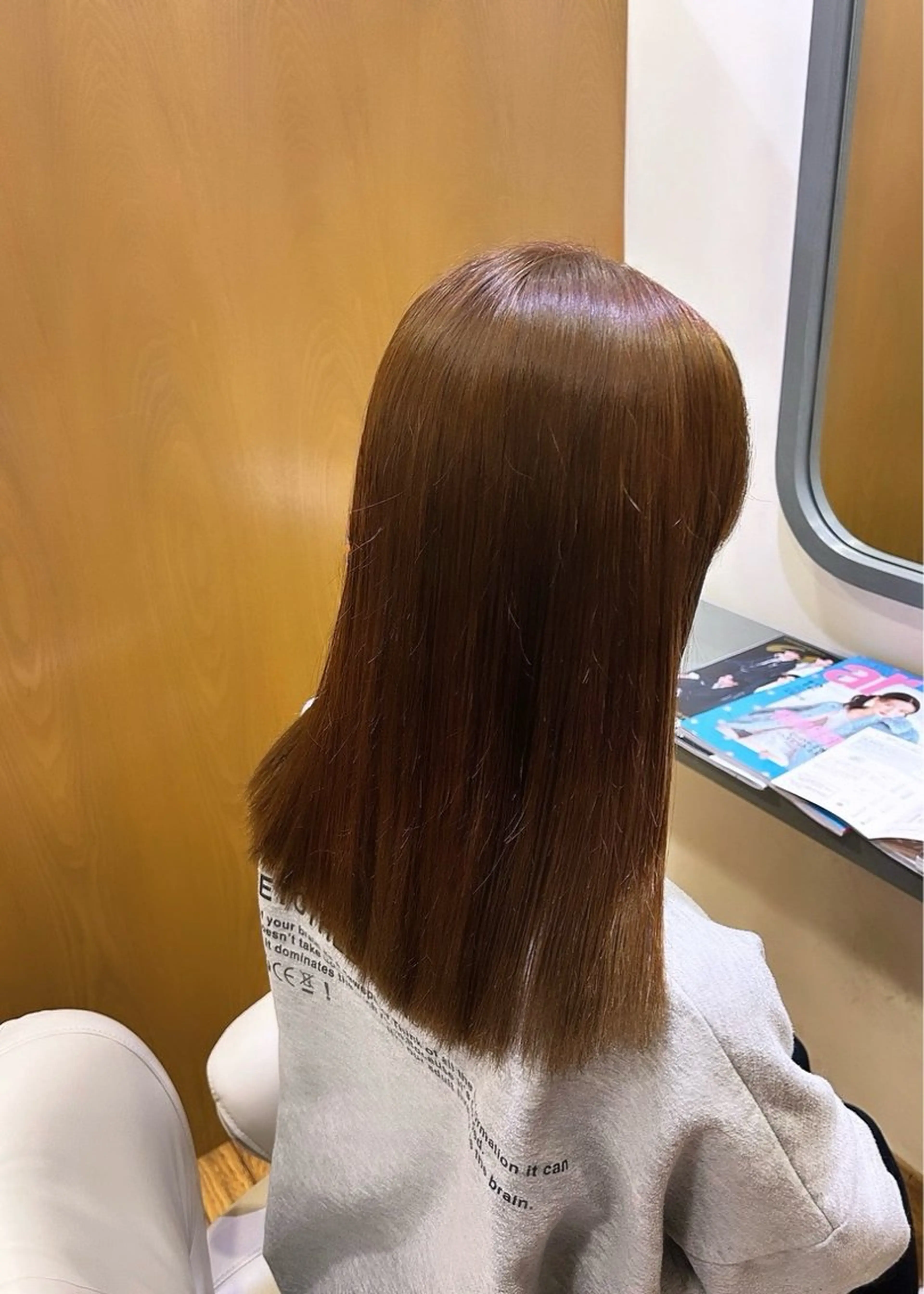 ロング カラー 透明感カラー 小島 千夏のヘアスタイル