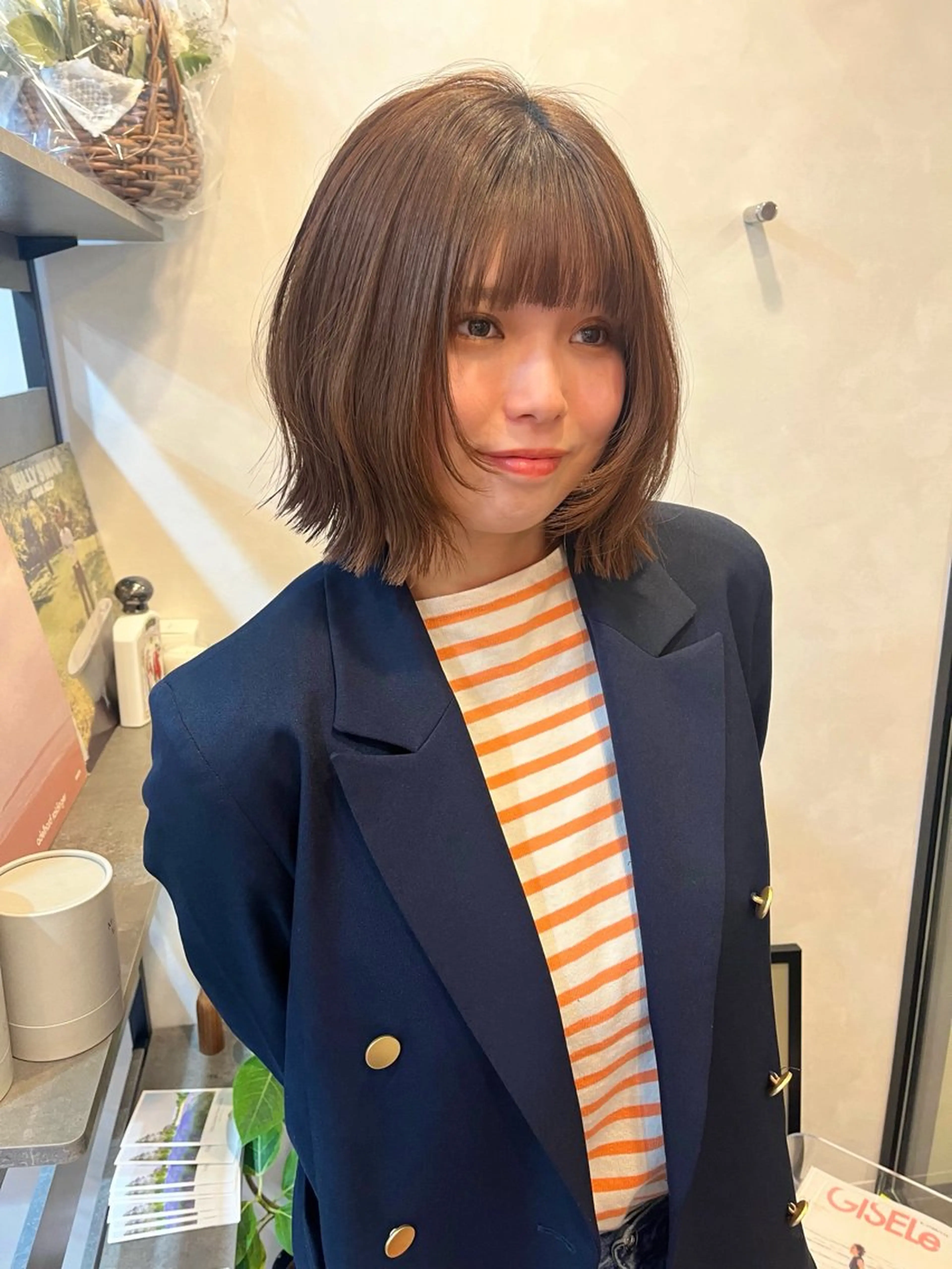 【2回目限定❗️】髪質改善カラー＋似合わせカットの写真