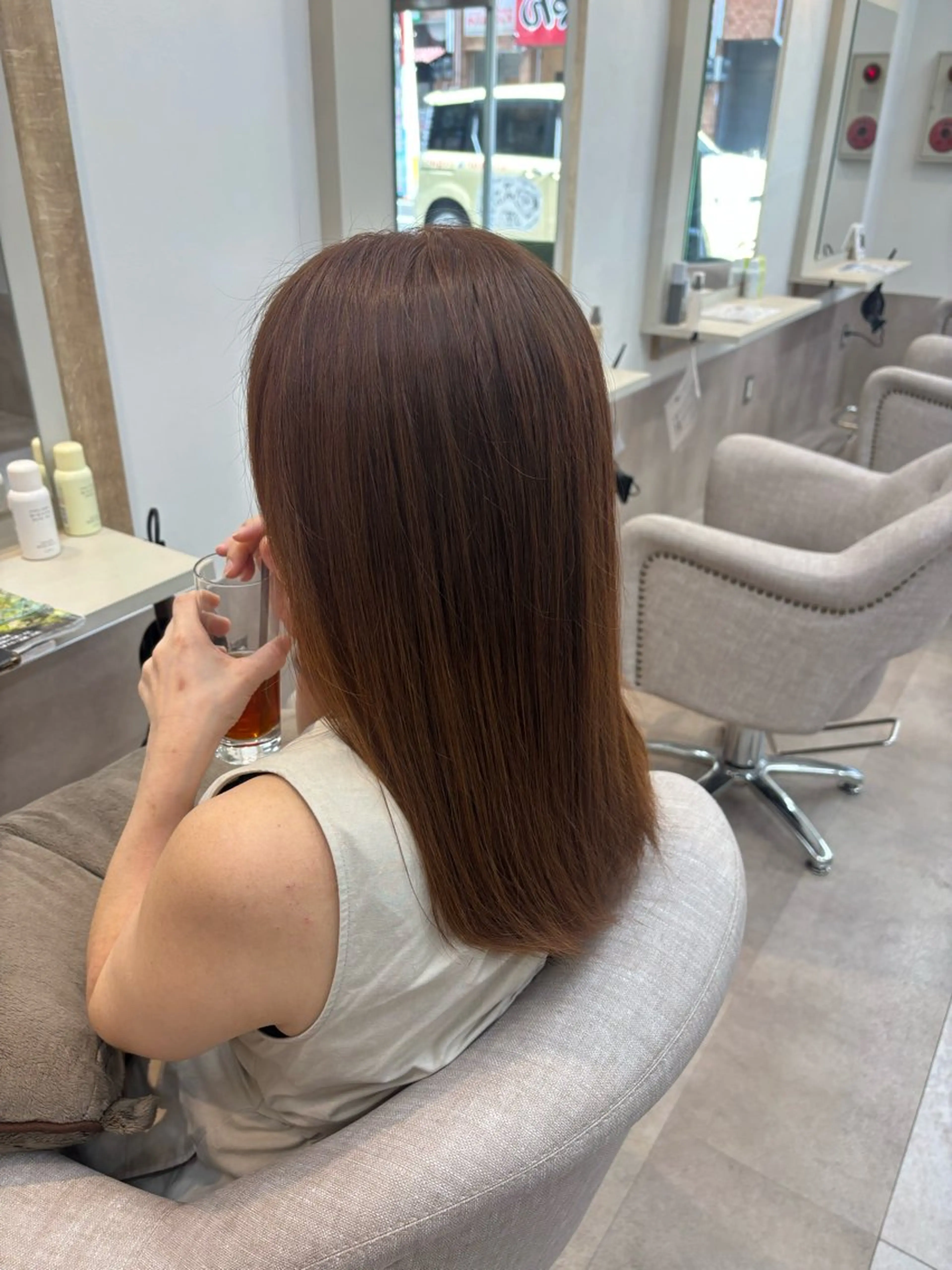 カラー 池田 蘭/藤崎のヘアスタイル