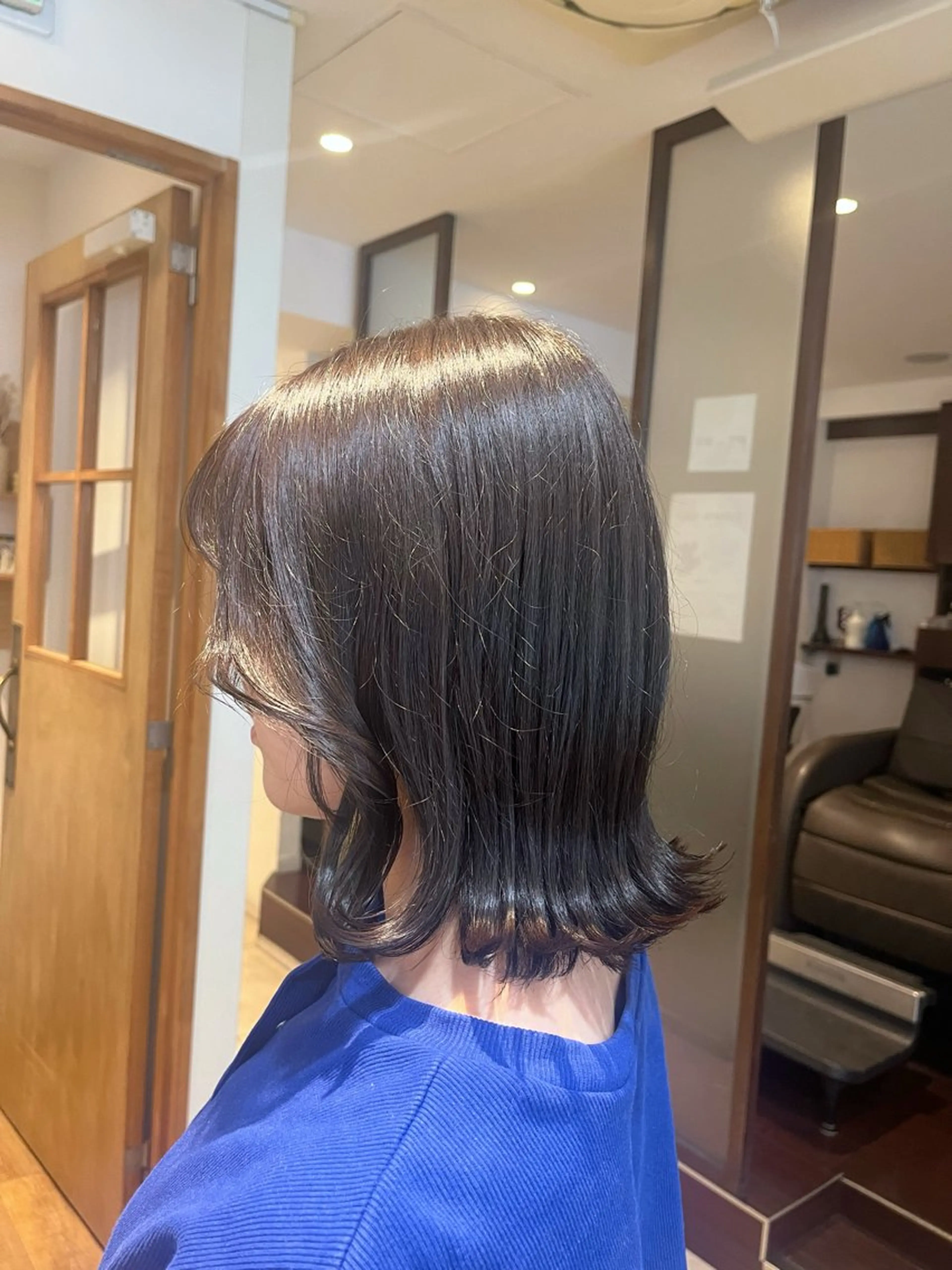 ミディアム カット 奥山 沙季(大井町)のヘアスタイル