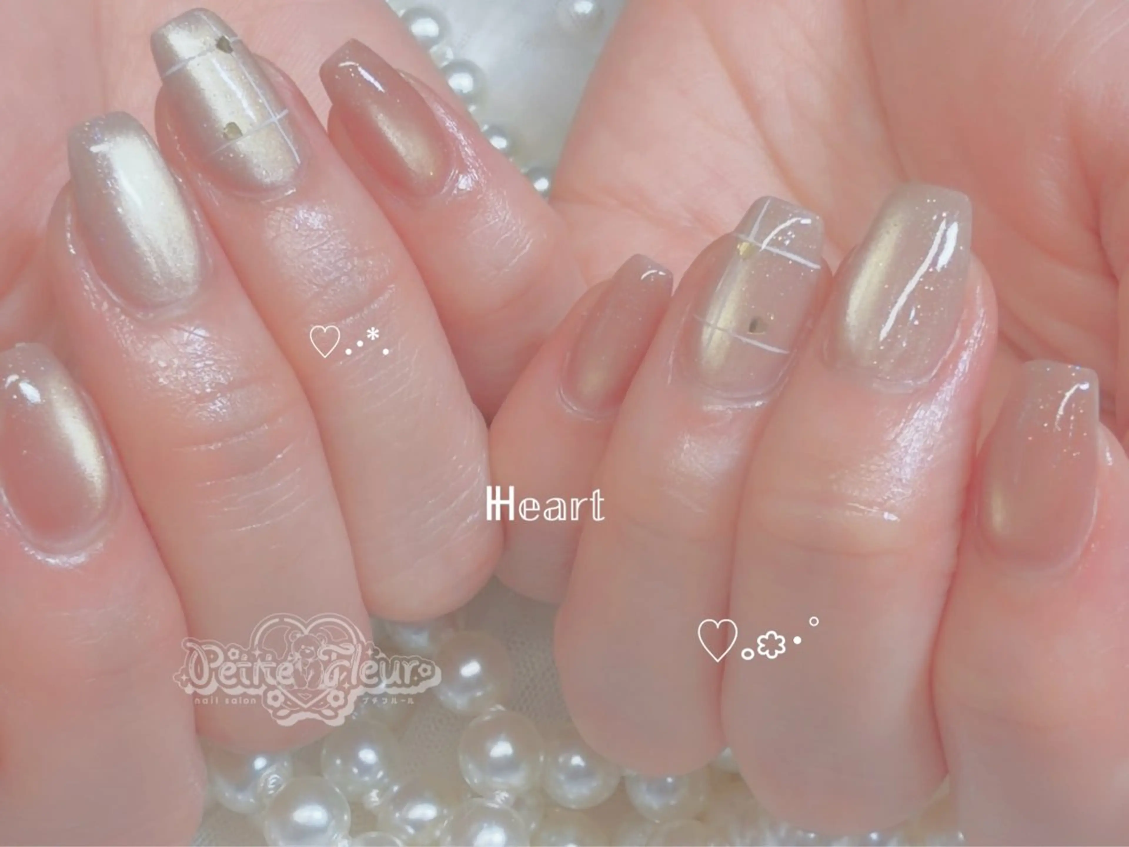 ネイル ❁⃘*。Petite fleur❁⃘*りさのネイルデザイン