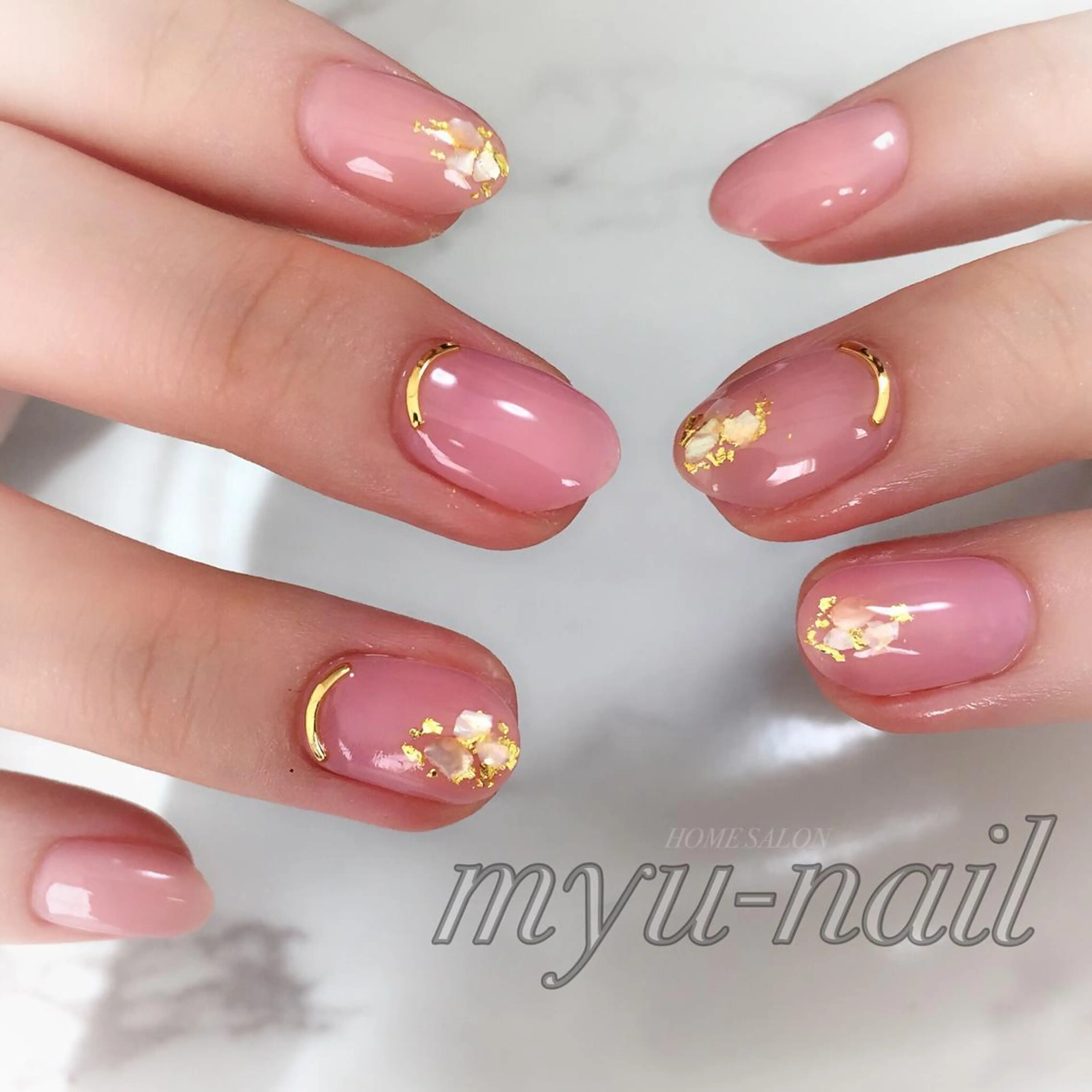 ネイル ホームサロン myu-nailのネイルデザイン