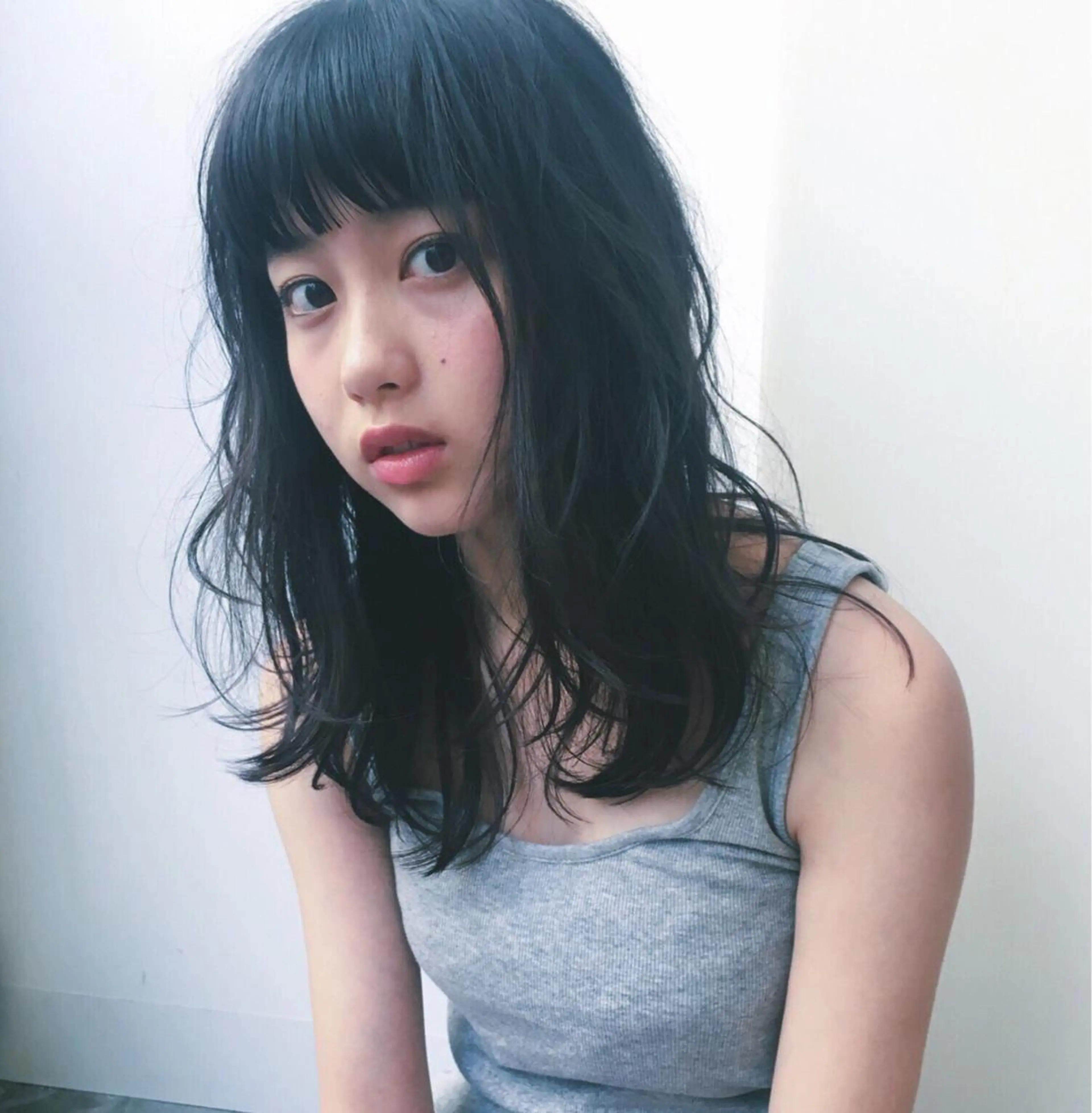 ロング パーマ カット パーマ 吉川 ミチオ 【SHIKIO】のヘアスタイル