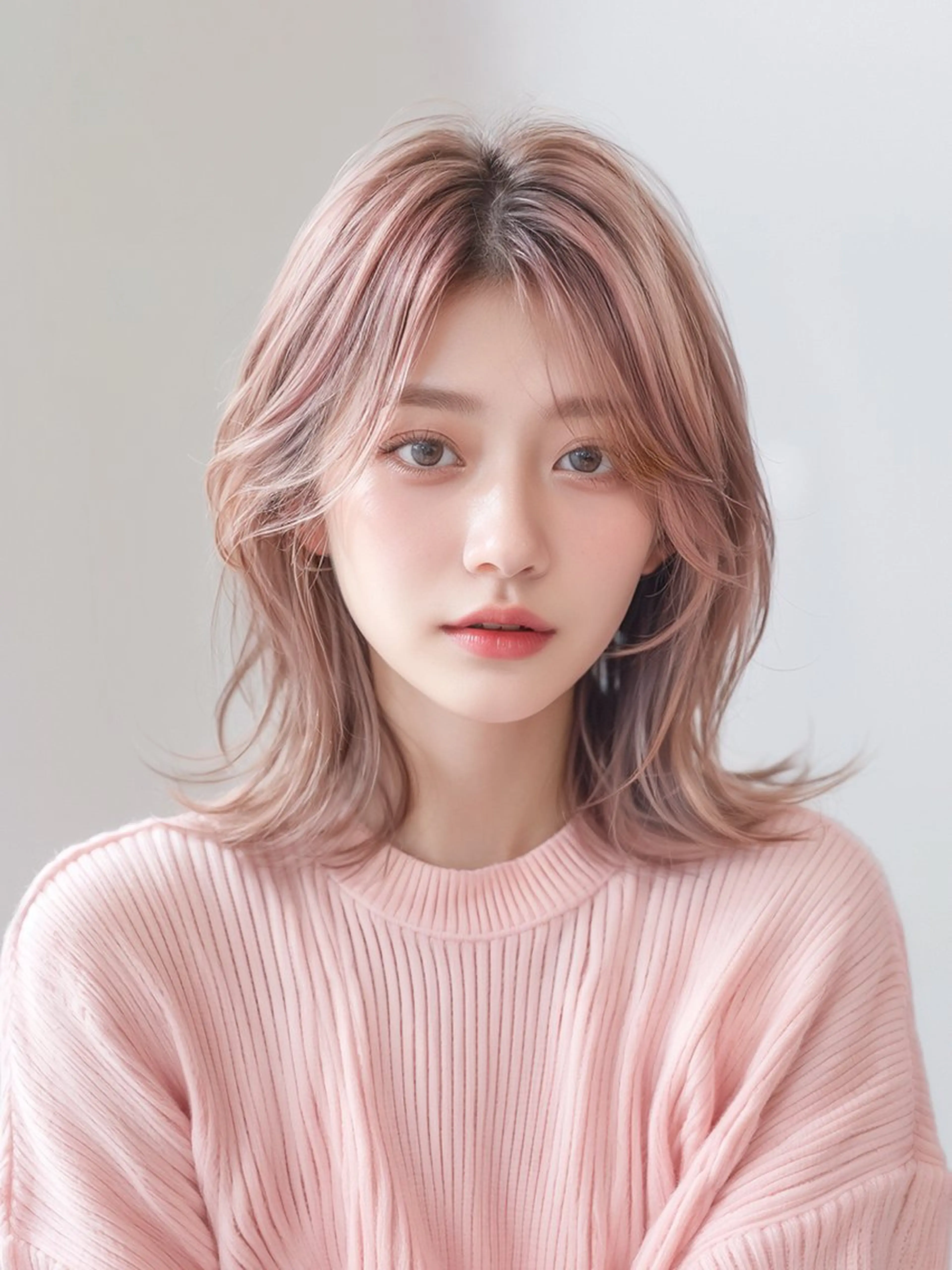 ミディアム カット ヘアカラー トリートメント ヘアセット 中村 優太のヘアスタイル