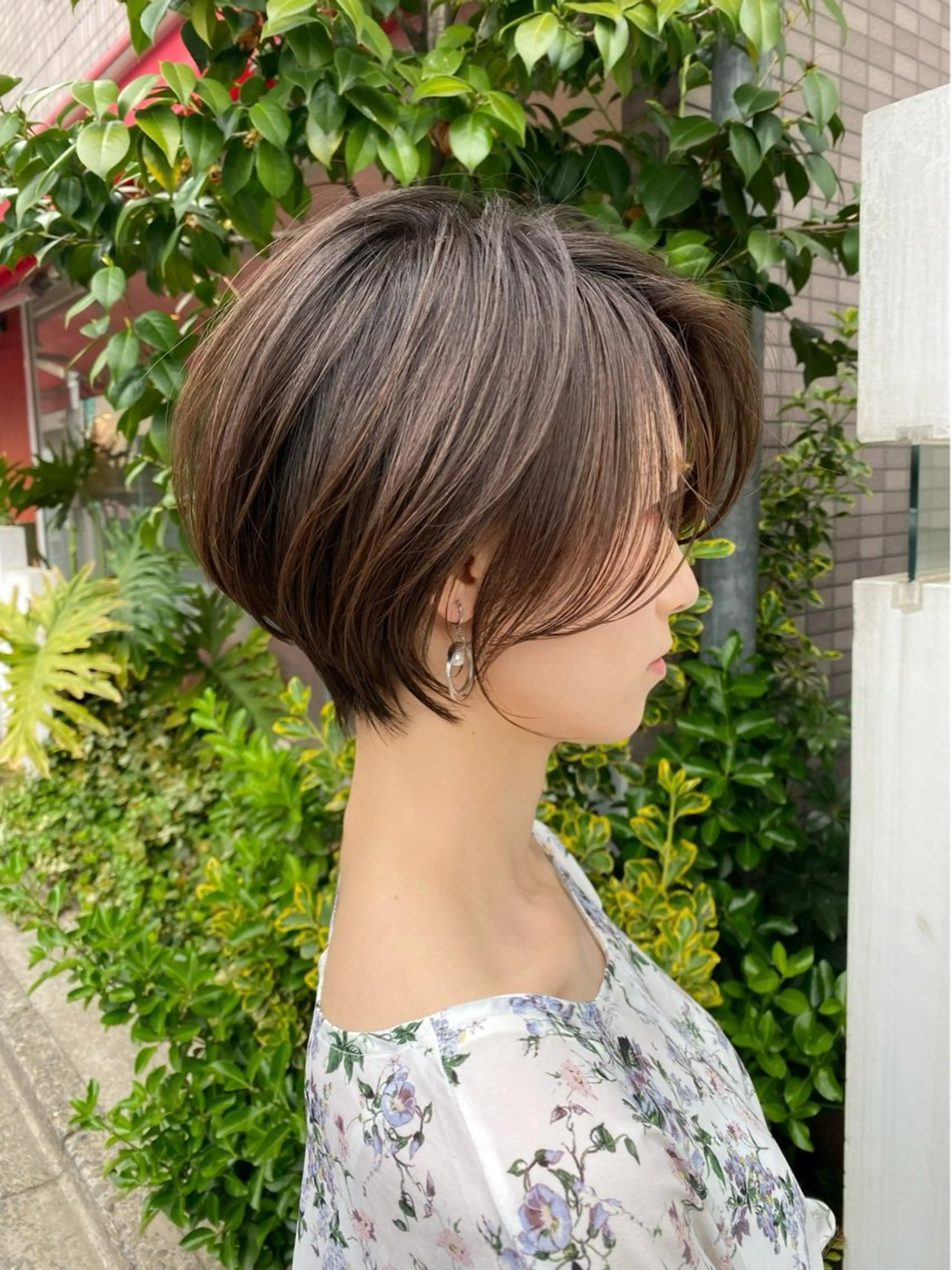 ショート 艶カラー/ヘアセット 着付け　ふうか　渋谷のヘアスタイル