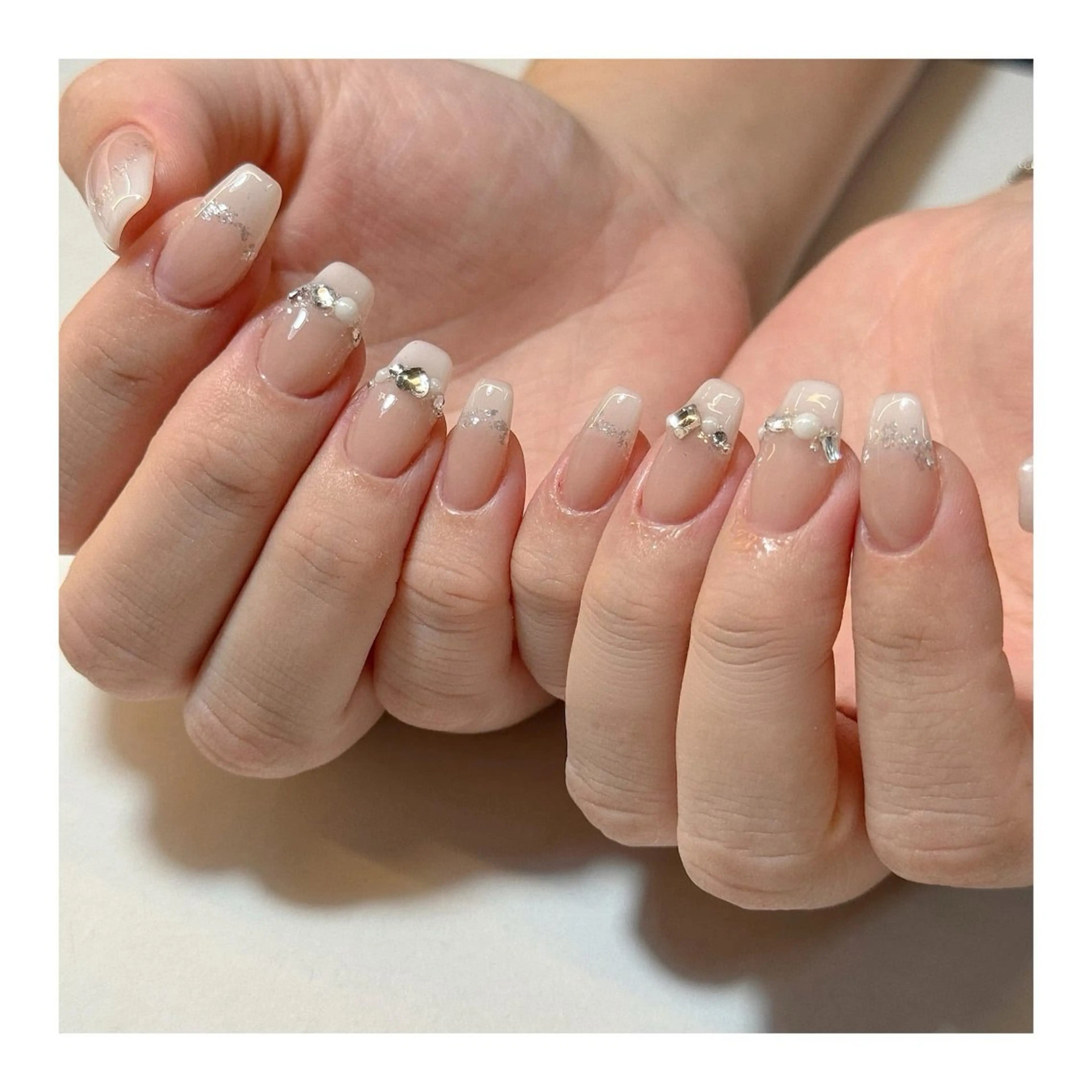 ネイル ハンドネイル ハンドケア DuLi Blinkのネイルデザイン