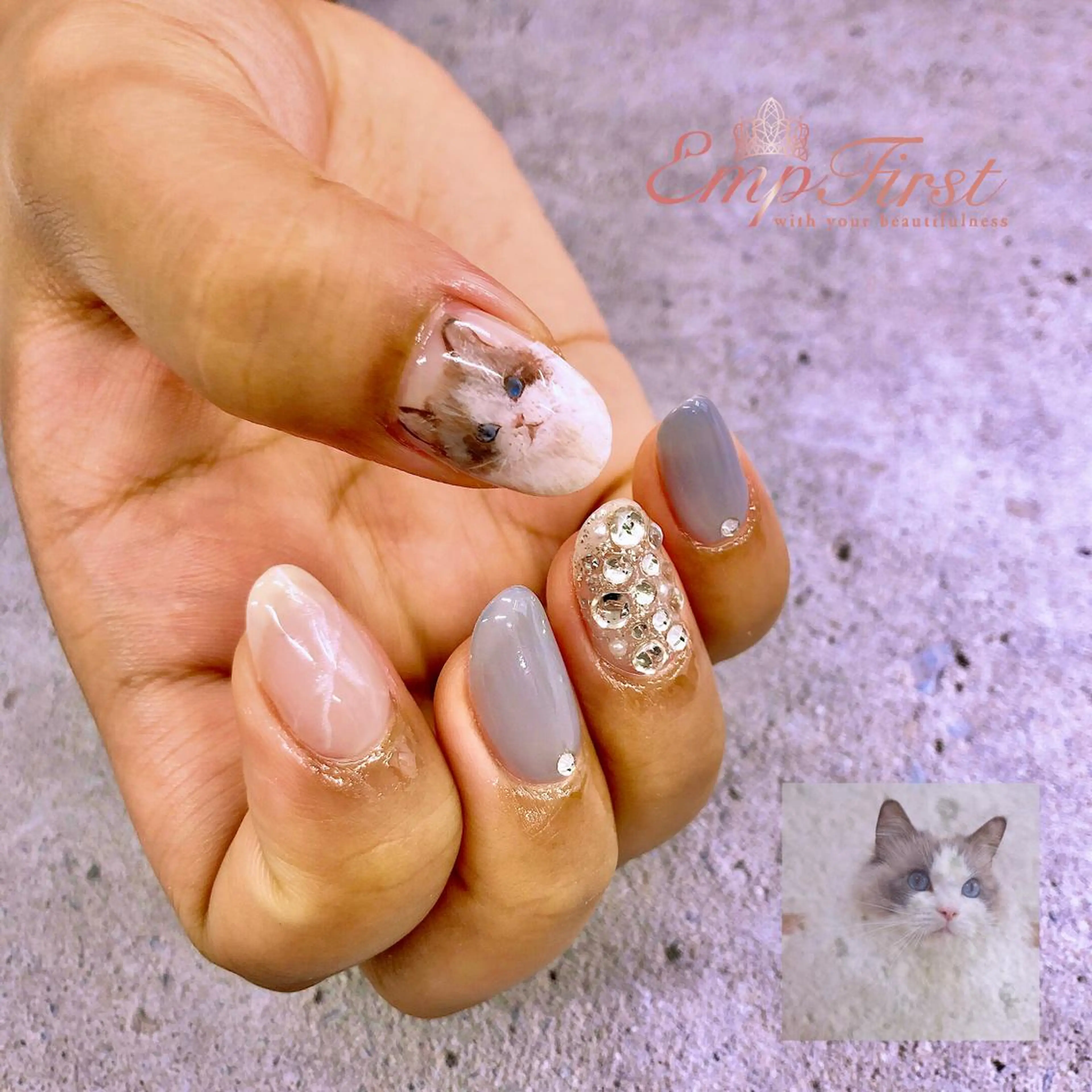 ネイル ハンドネイル ハンドケア NAIL SALON le'anaのネイルデザイン