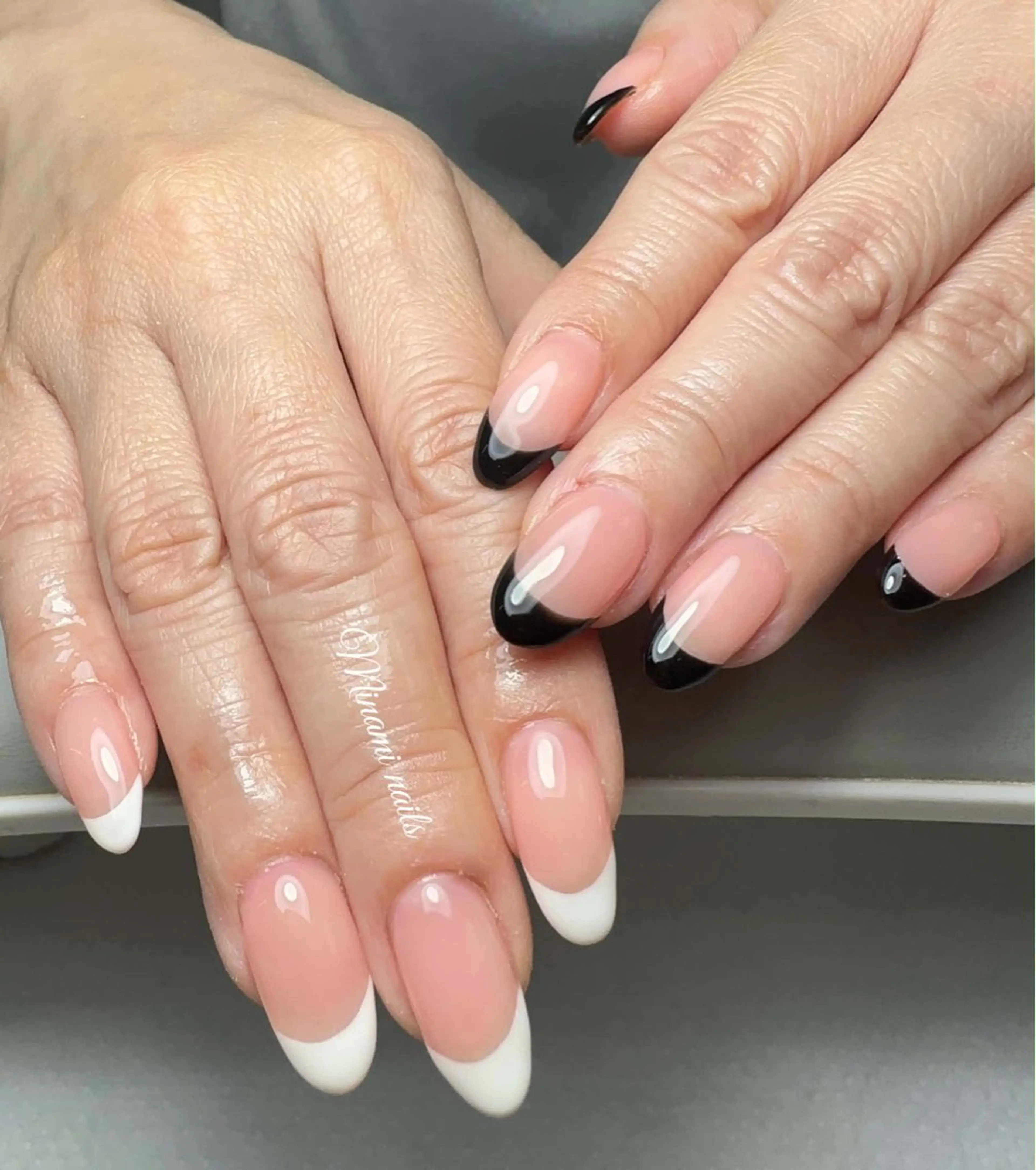 ネイル アートネイル オーロラネイル ガーリー キラキラネイル 韓国ネイル ハンドネイル Minami Nailsのネイルデザイン