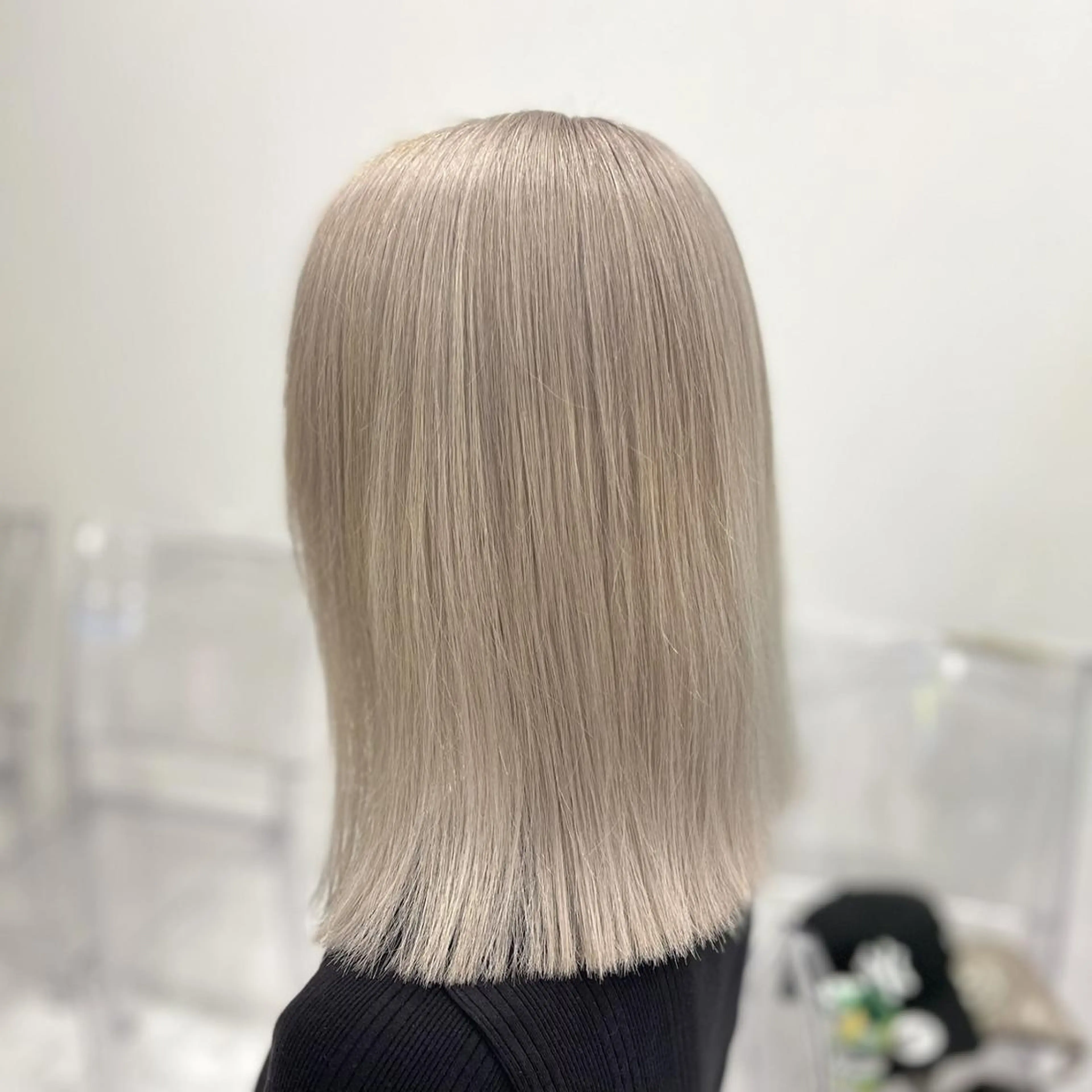 カラー 色落ち綺麗🩰ハイ トーン🎀RINKAのヘアスタイル