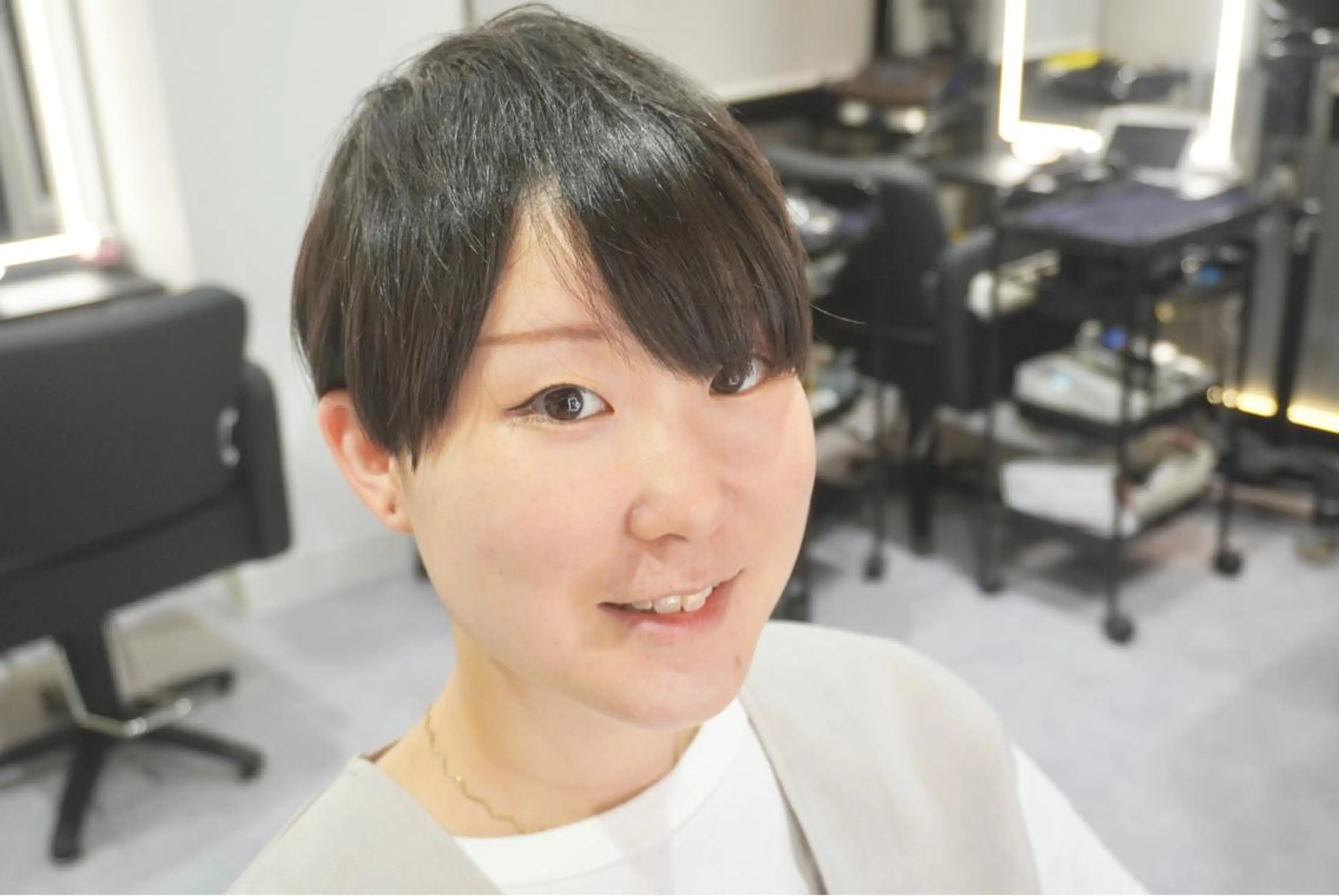 ショート ショートヘア ミヤザキ ユタカのヘアスタイル