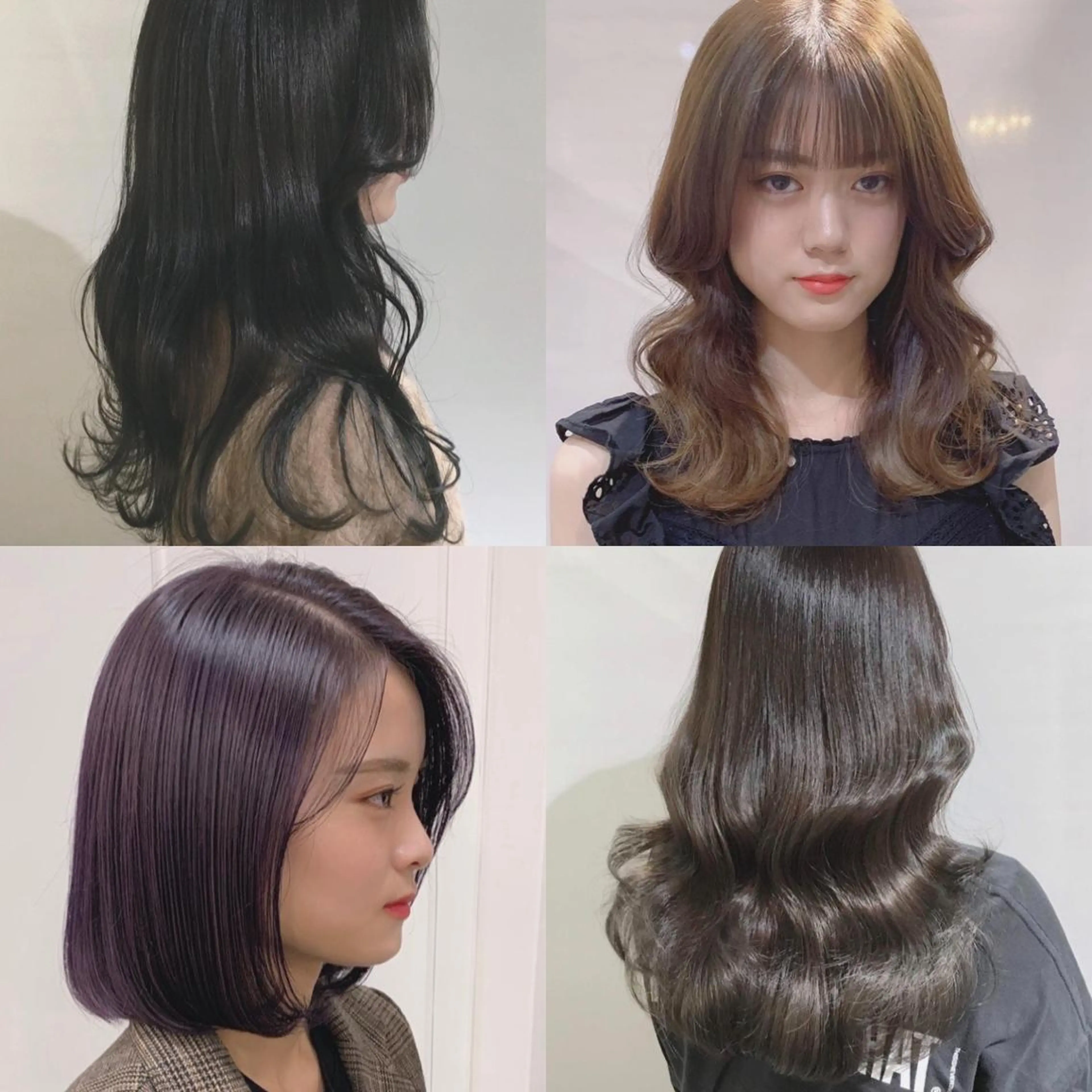 🌟初回🌟似合わせカット＋艶カラー＋オイルトリートメント【🔍レイヤーカット/ウルフカット/暖色/寒色/透明感/韓国】の写真