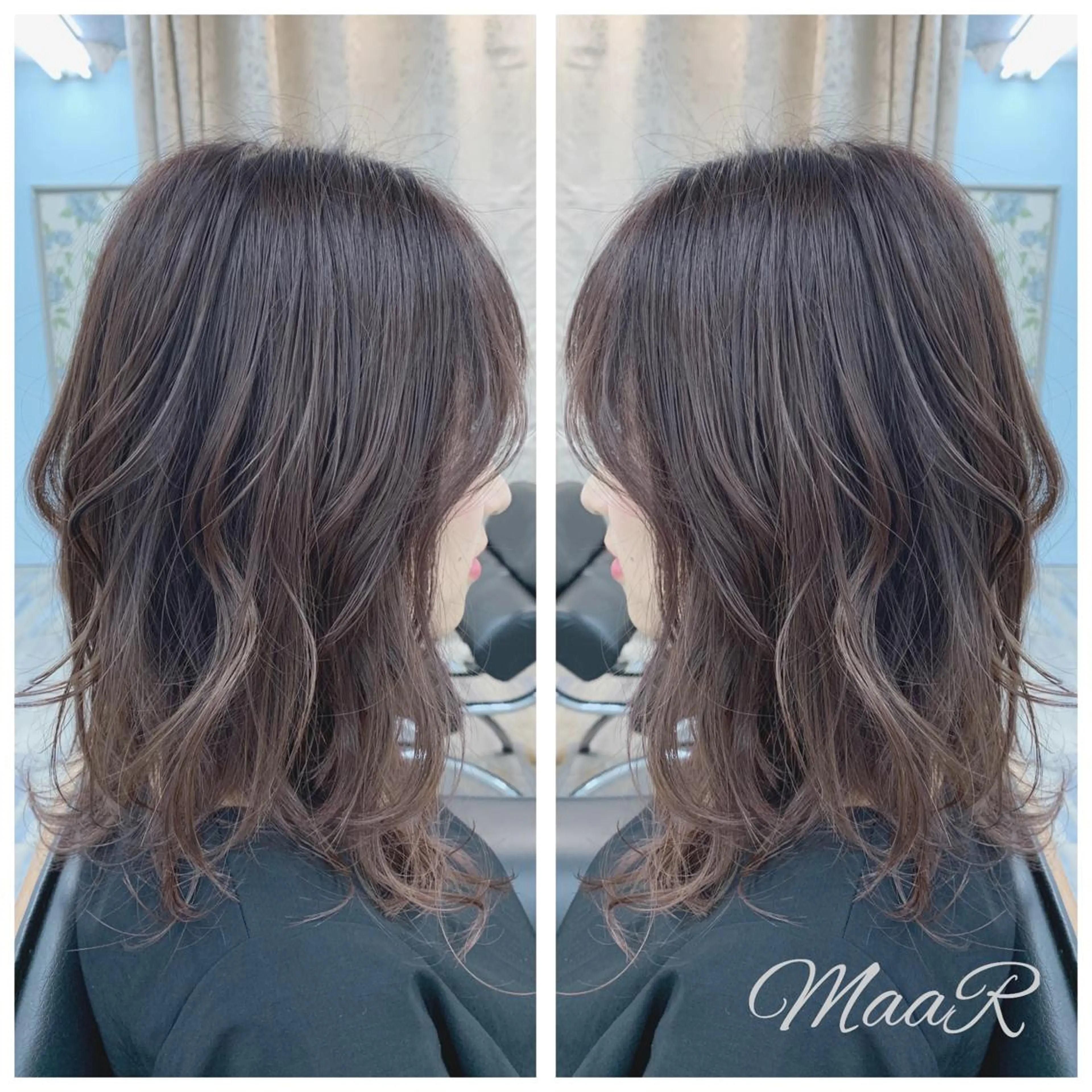 カラー MaaR所属・Asuka Mabuchiのヘアスタイル