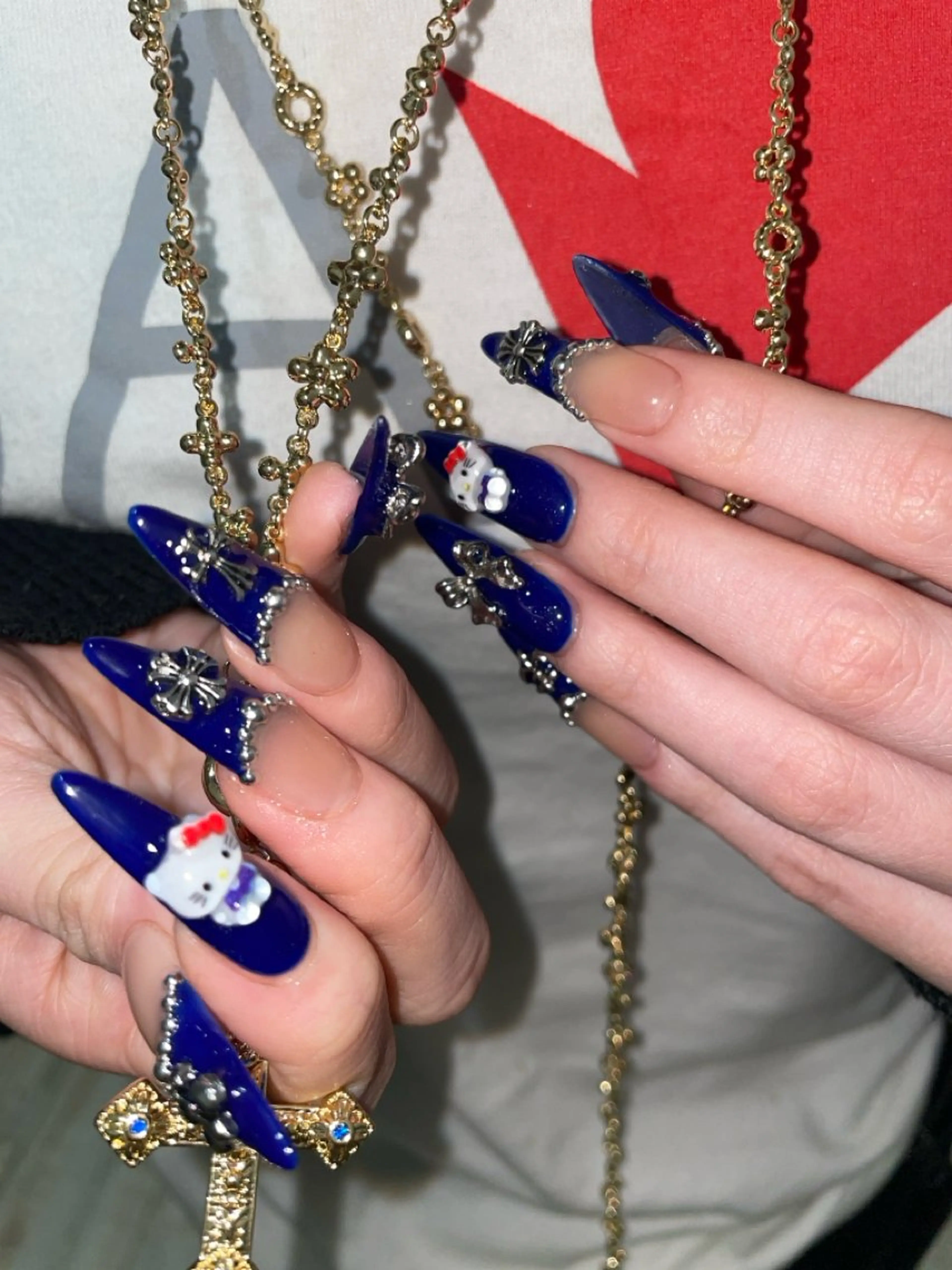 ネイル 渋谷ネイル🎀 y2k/海外ネイルのネイルデザイン