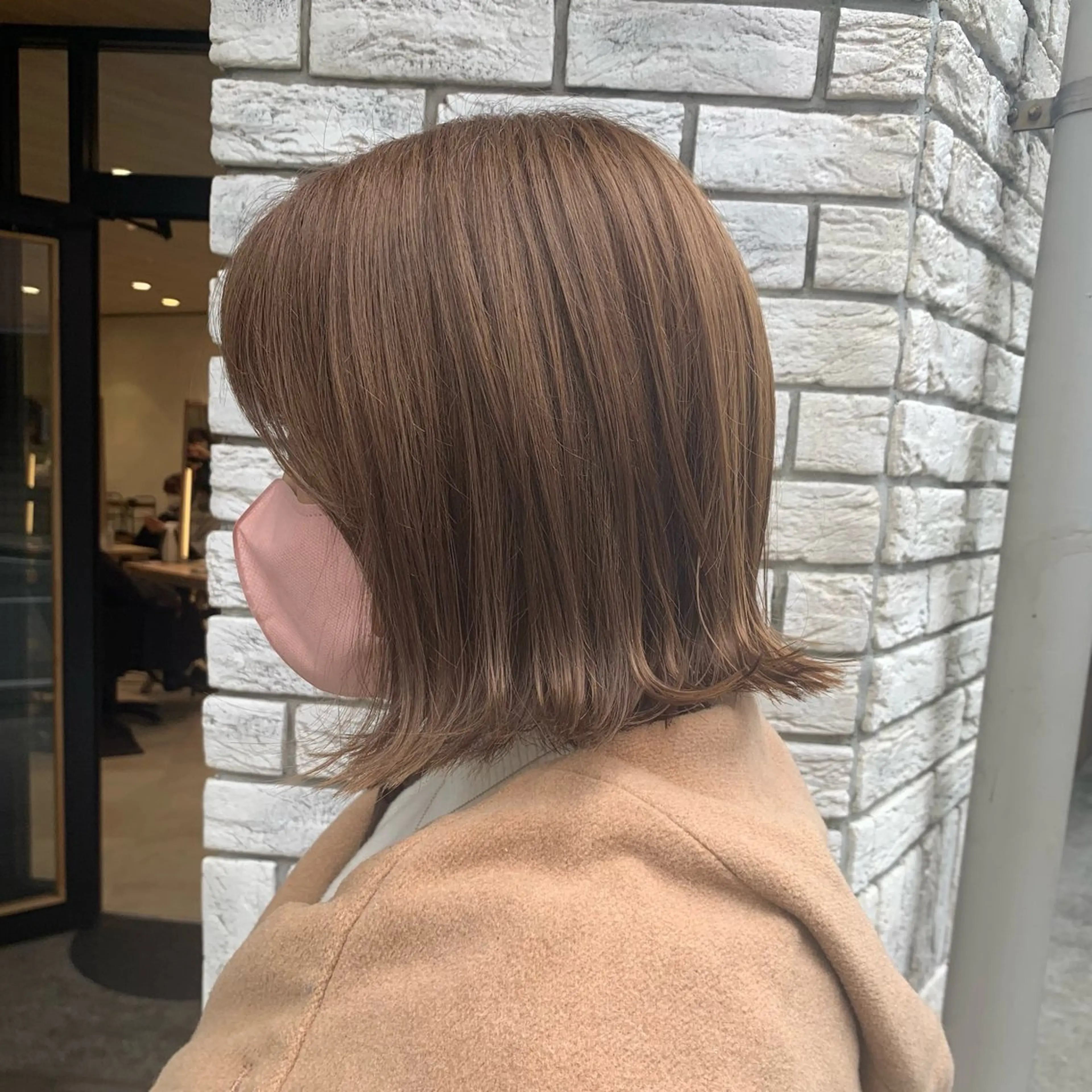 ショート カラー フェザー/ニュアンス パーマ/ryutoのヘアスタイル