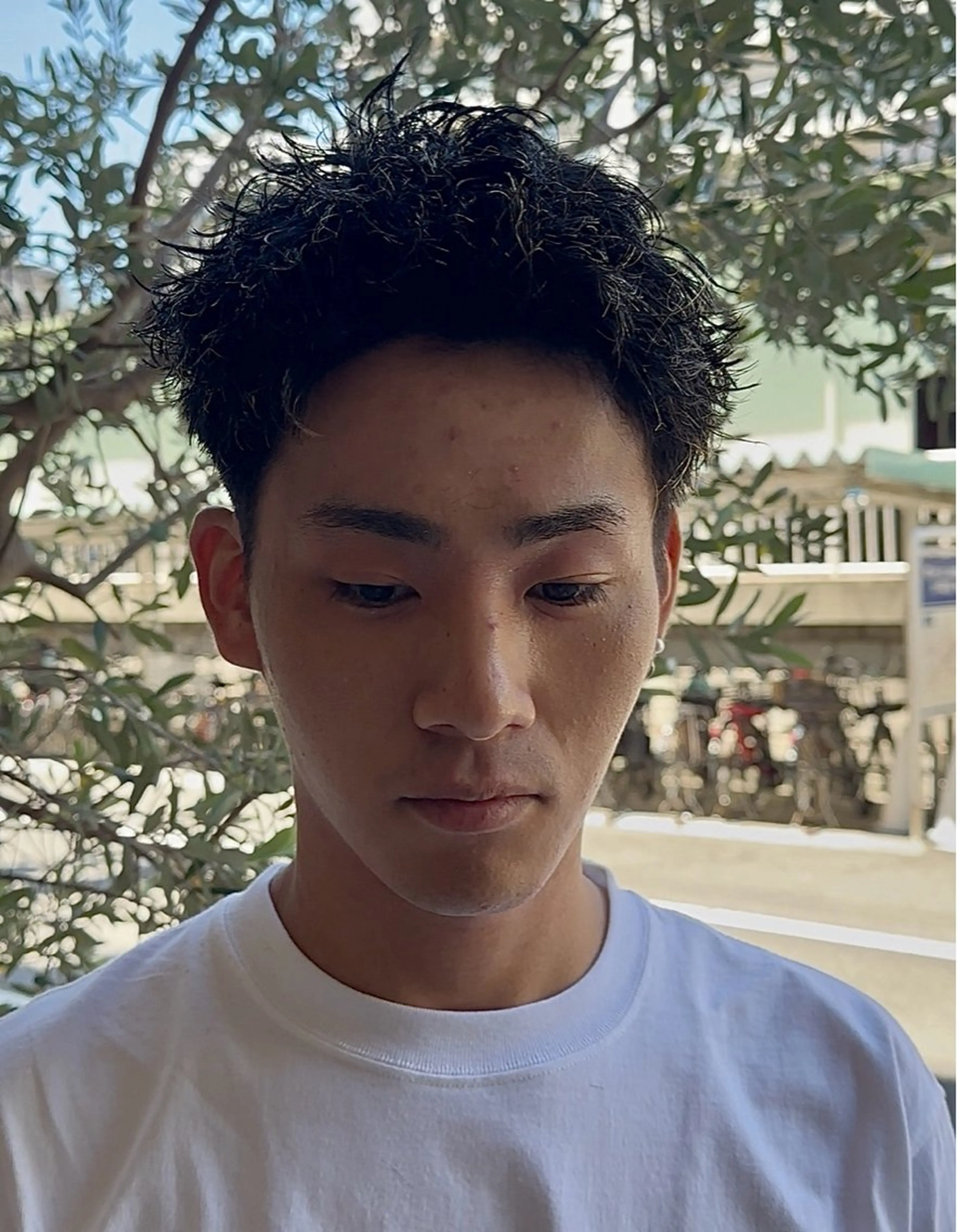 パーマ メンズ メンズパーマ スパイキーショート メンズベリーショート カット パーマ 年間2000名担当◎ パーマ職人/仲原佑樹のヘアスタイル