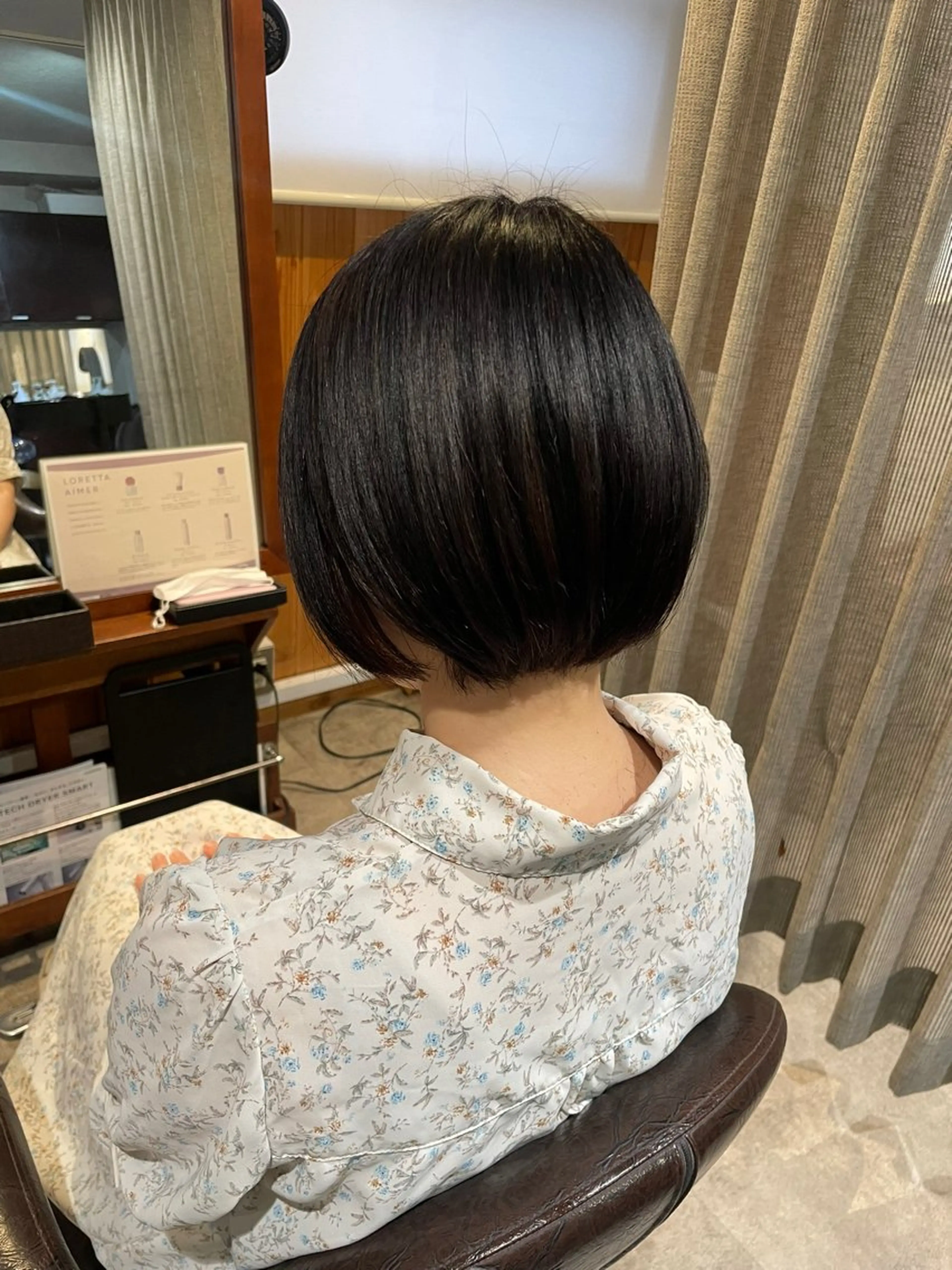 ショート カラー ショートボブ ボブ ショートヘア カット ヘアカラー トリートメント 髪質改善/Bloss om🌷高橋沙衣のヘアスタイル