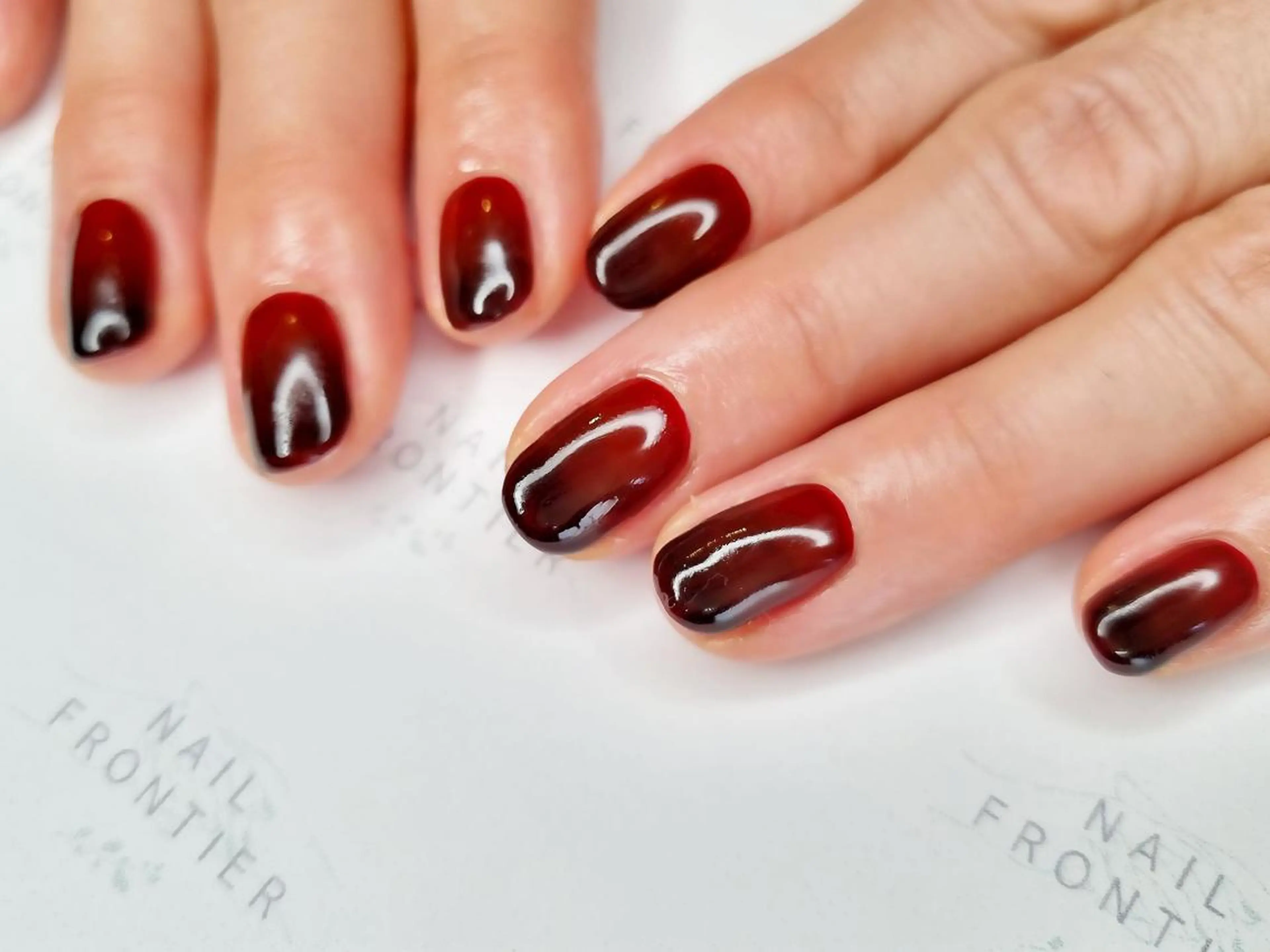 ネイル ジェルネイル グラデーション ニュアンスネイル ワンカラーネイル パラジェル 吉祥寺🌟 ネイルフロンティアのネイルデザイン