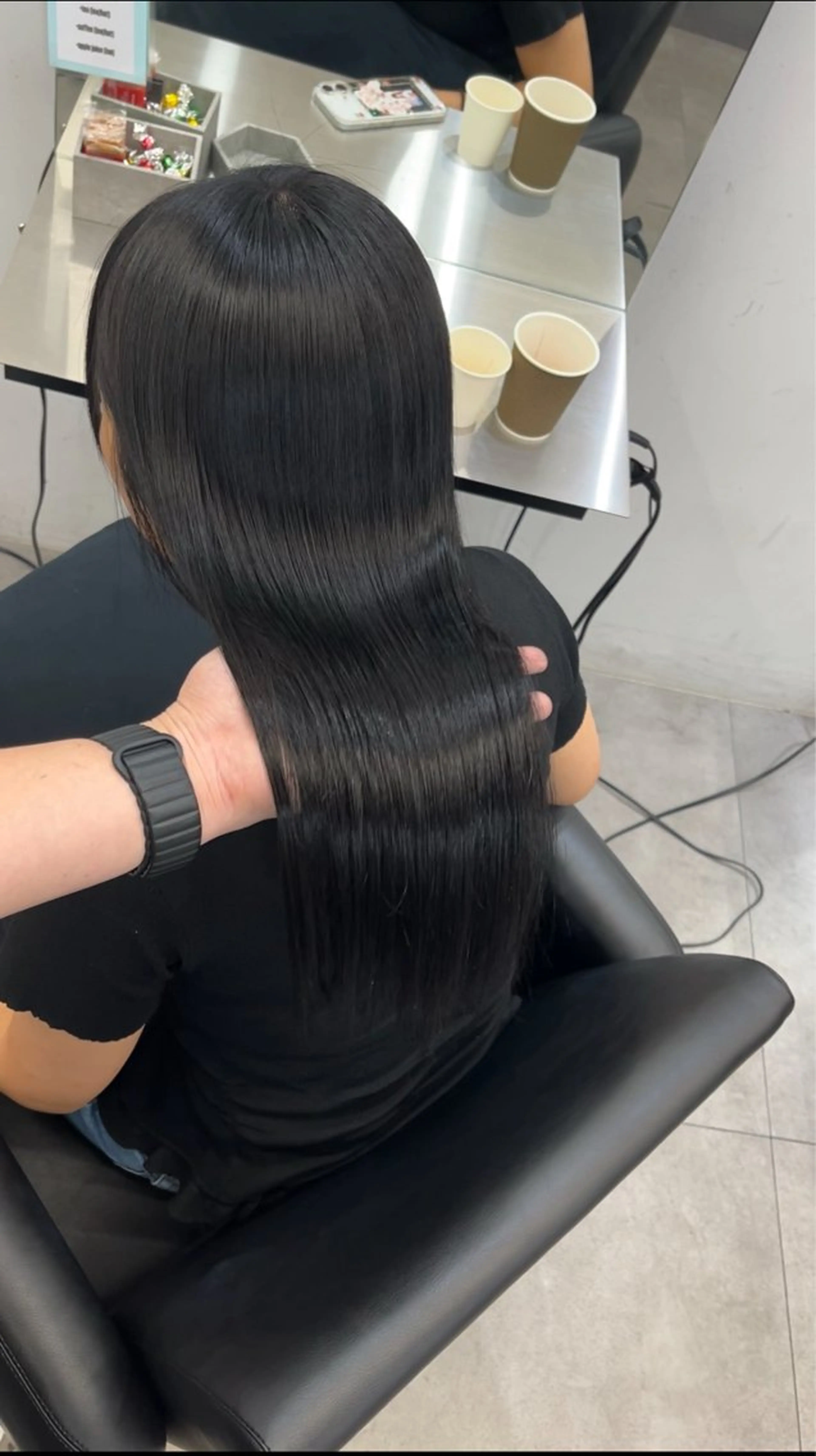 ロング 髪質改善/縮毛矯正 梅田茶屋町/西尾祐作のヘアスタイル