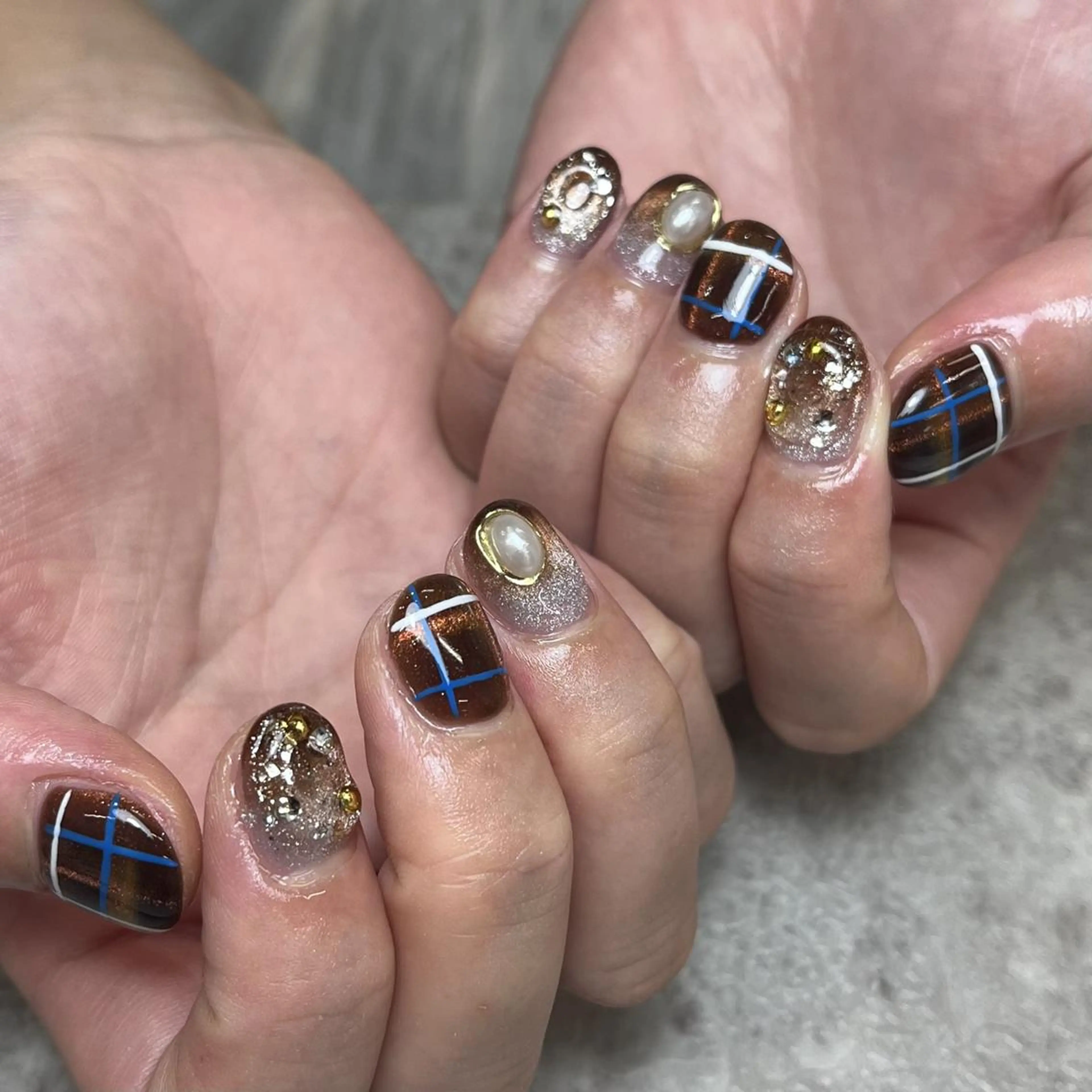 ネイル kyoko✨個性派 /ニュアンスのネイルデザイン